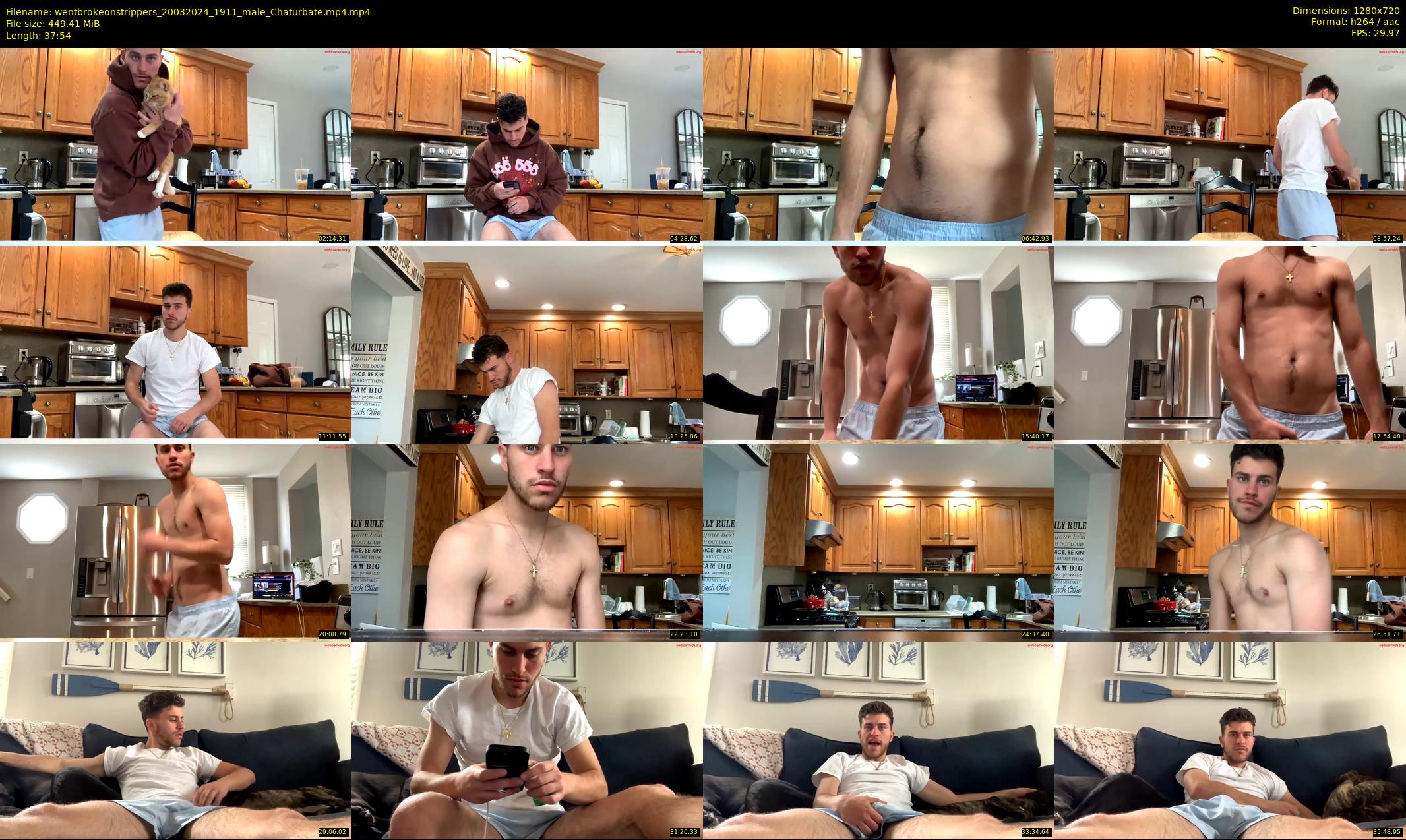 wentbrokeonstrippers — 38 minute Chaturbate male cam show recording, 720p, Mar 20, 2024