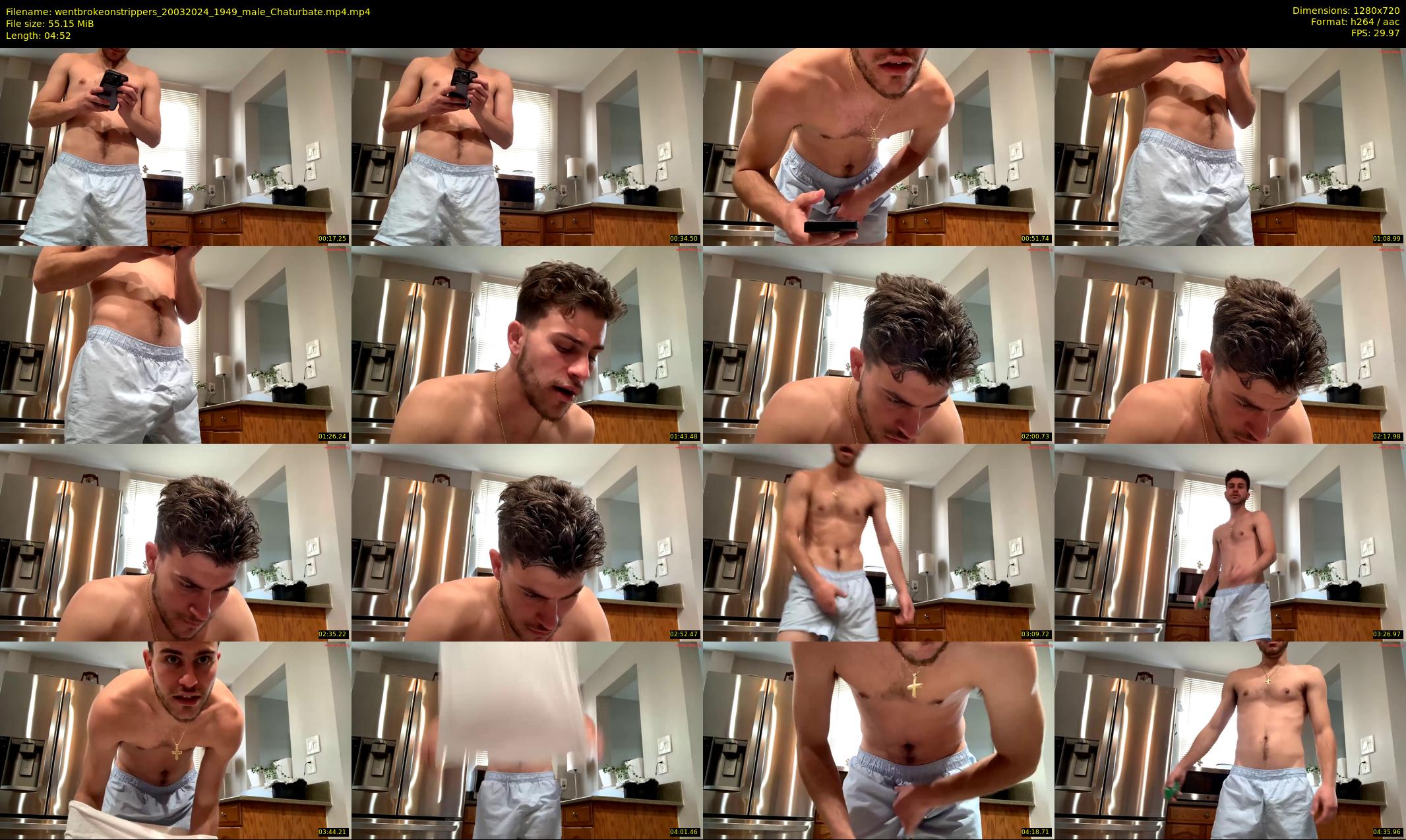 wentbrokeonstrippers — 5 minute Chaturbate male cam show recording, 720p, Mar 20, 2024