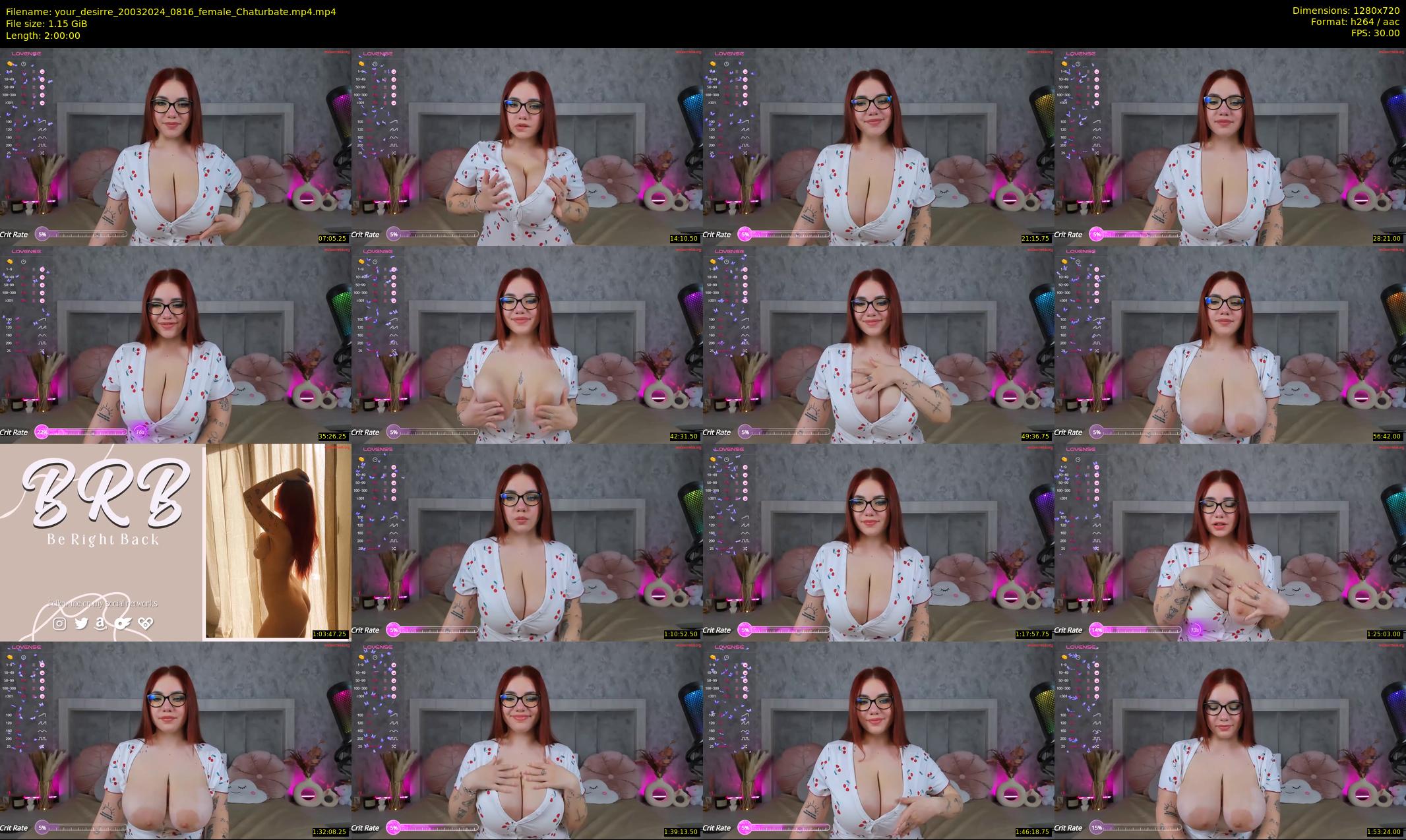 your_desirre — 120 minute Chaturbate female cam show recording, 720p, Mar 20, 2024