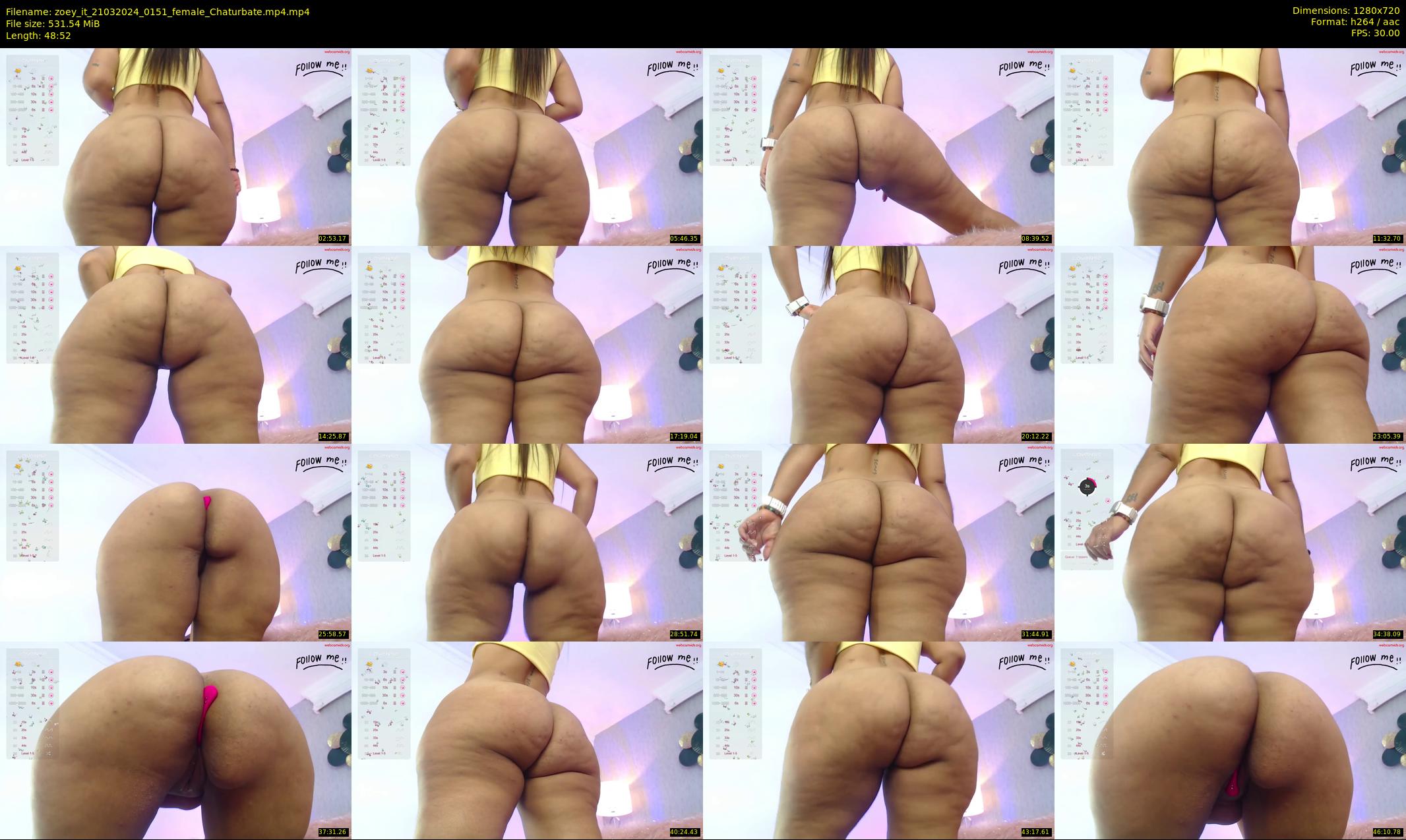 zoey_it — 49 minute Chaturbate female cam show recording, 720p, Mar 21, 2024
