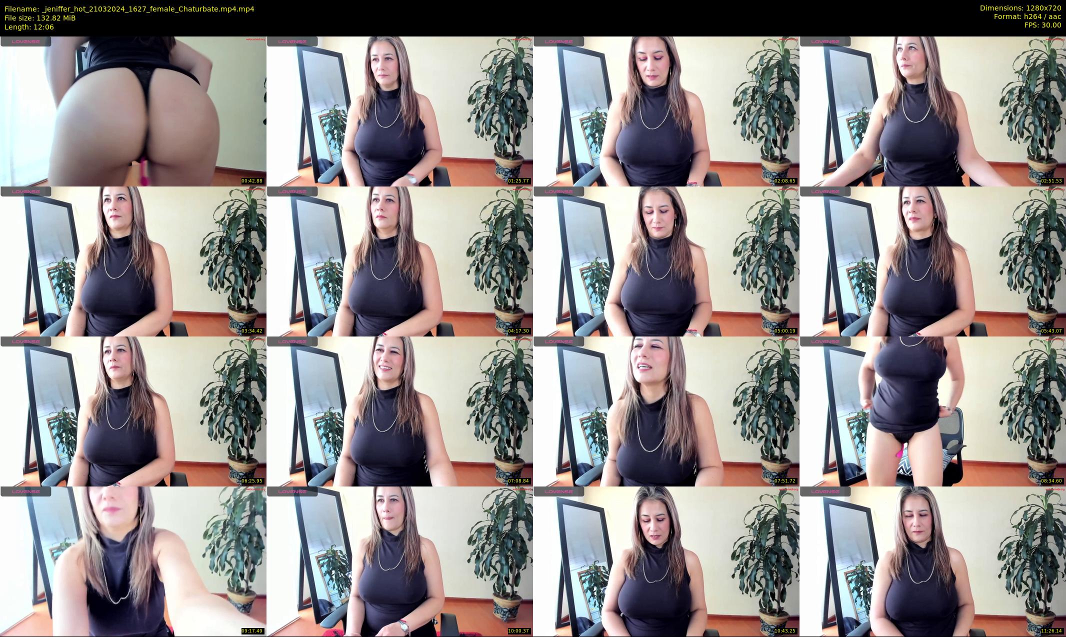 _jeniffer_hot — 13 minute Chaturbate female cam show recording, 720p, Mar 21, 2024