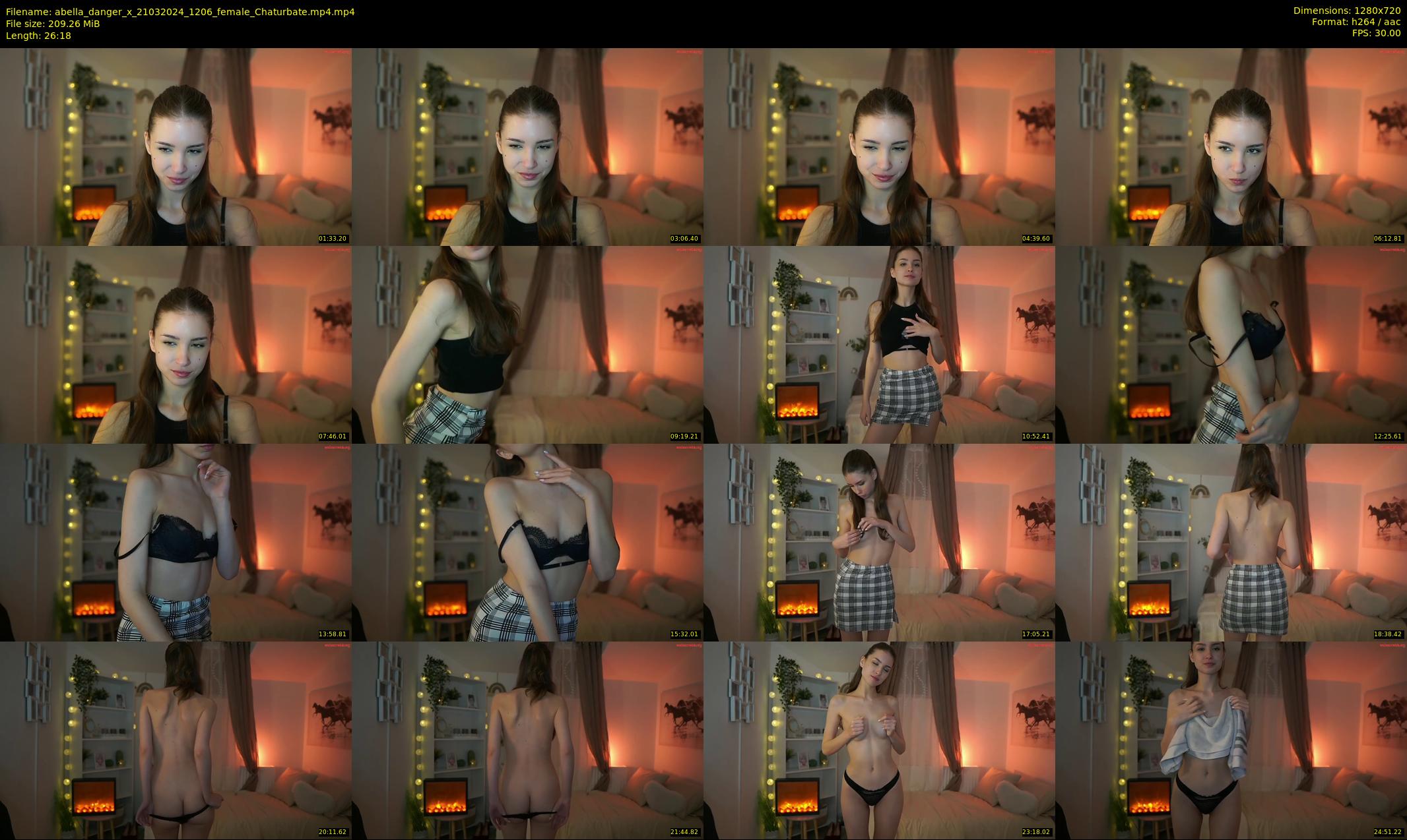 abella_danger_x — 27 minute Chaturbate female cam show recording, 720p, Mar 21, 2024