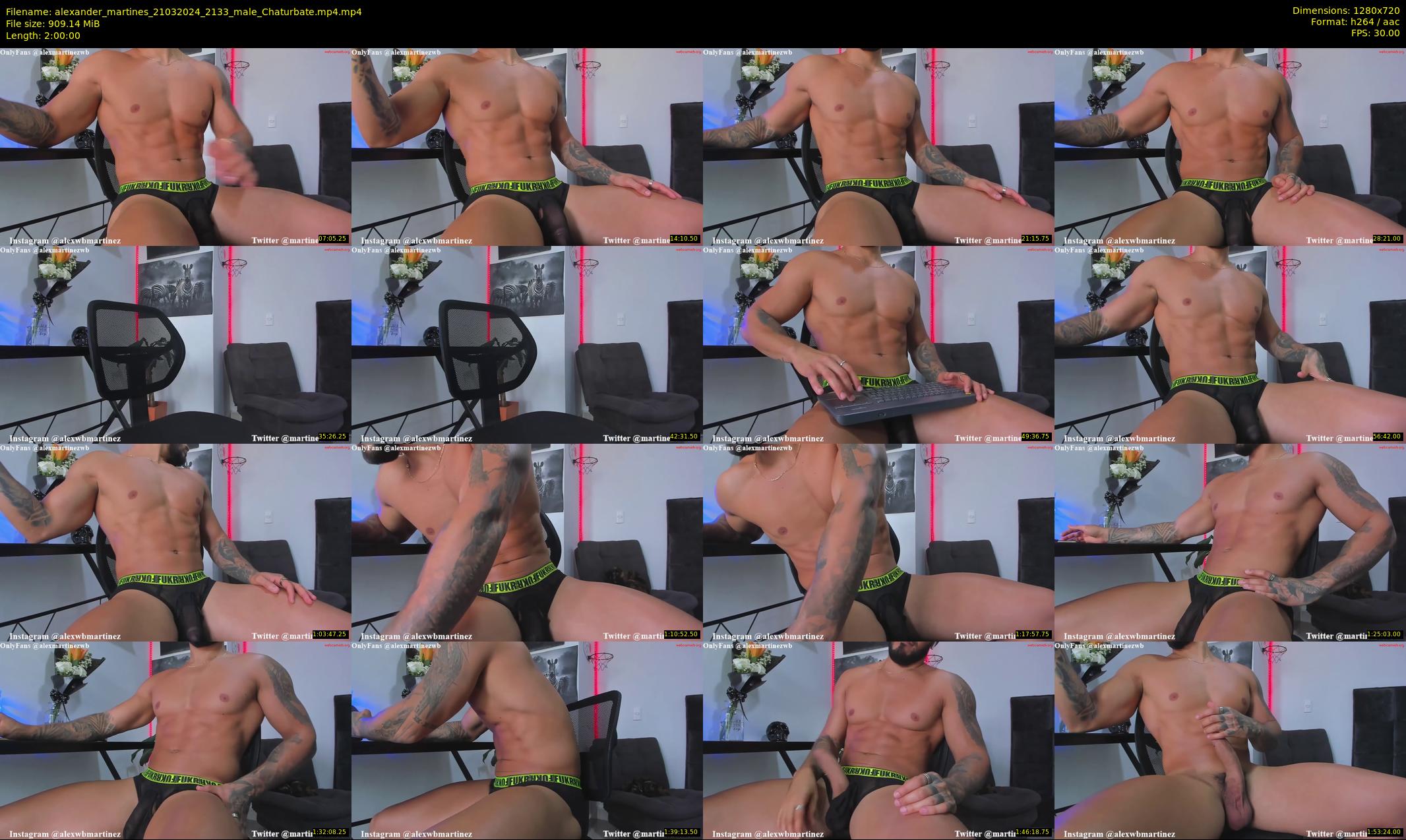 alexander_martines — 120 minute Chaturbate male cam show recording, 720p, Mar 21, 2024