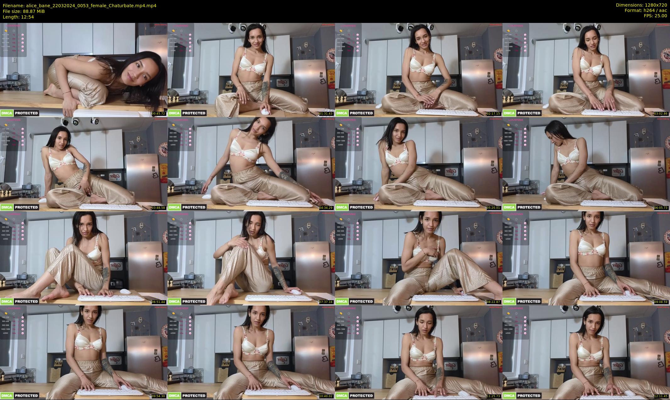 alice_bane — 13 minute Chaturbate female cam show recording, 720p, Mar 22, 2024