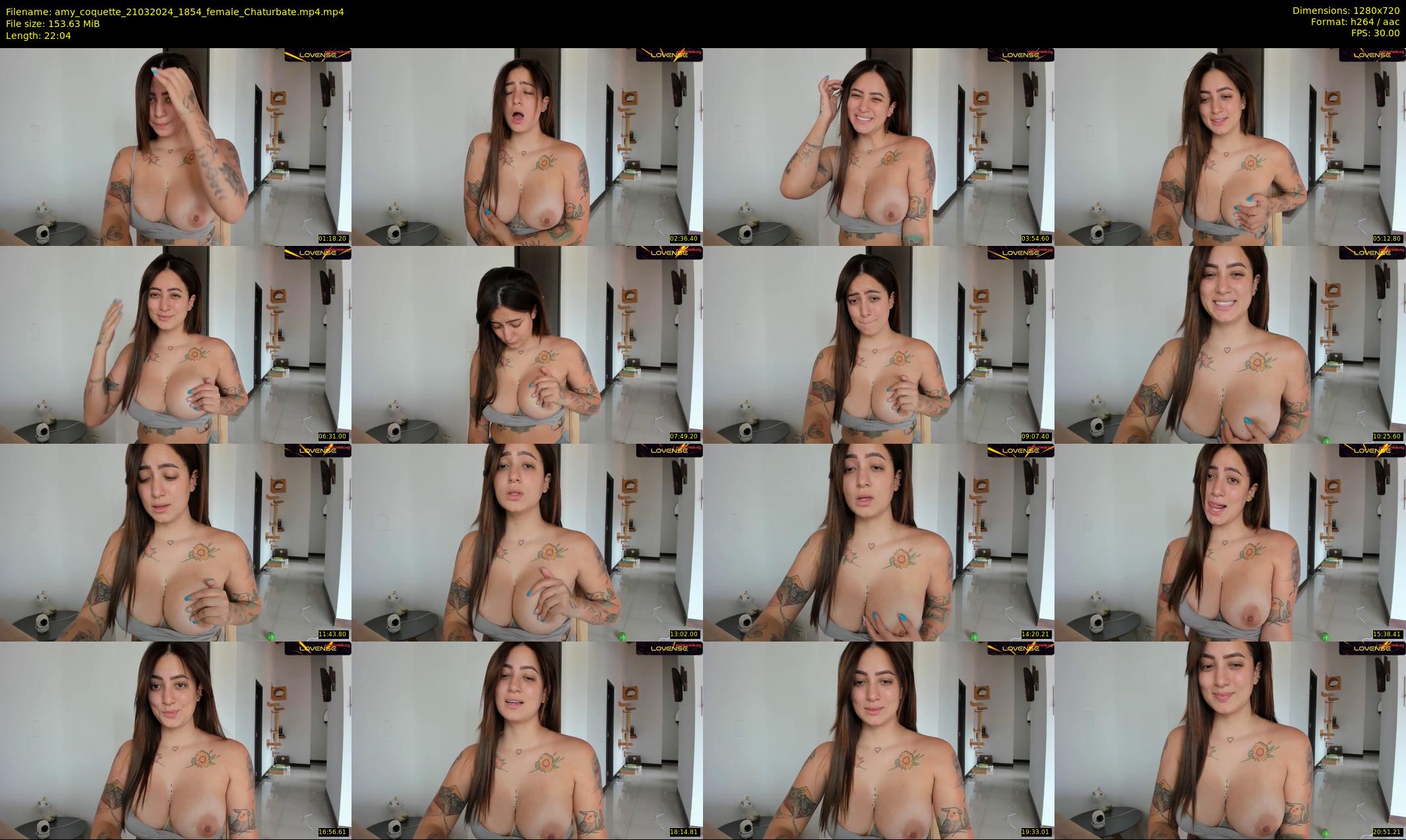 amy_coquette — 23 minute Chaturbate female cam show recording, 720p, Mar 21, 2024