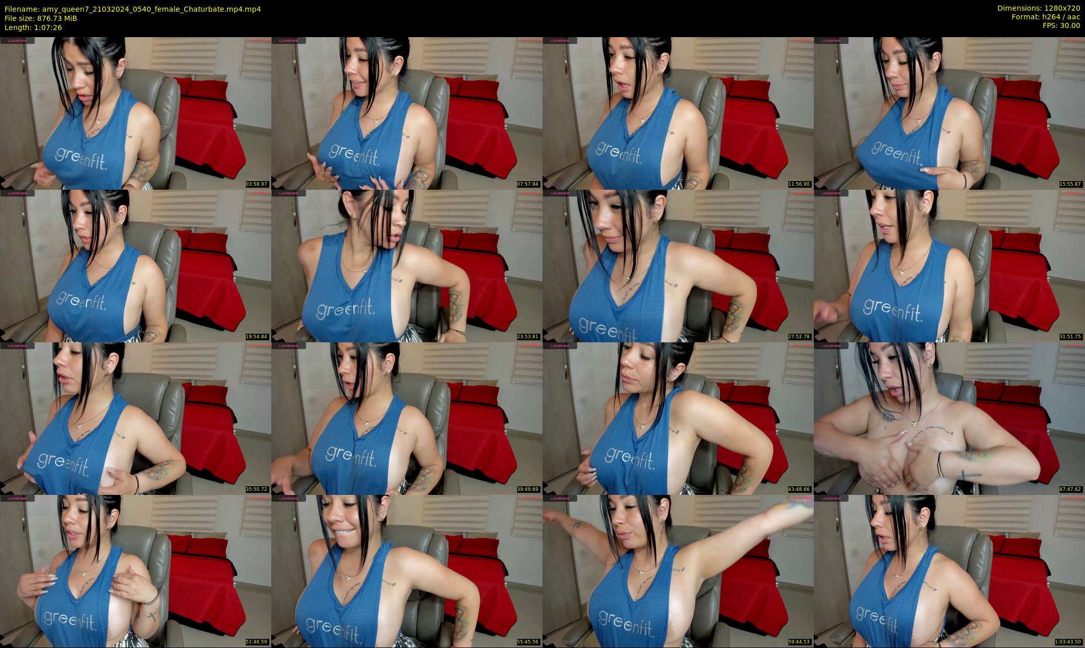 amy_queen7 — 68 minute Chaturbate female cam show recording, 720p, Mar 21, 2024