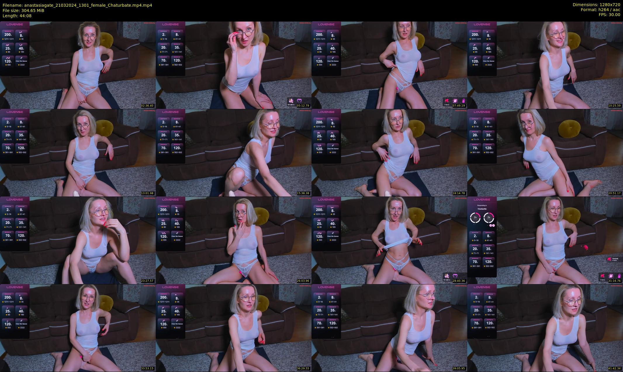 anastasiagate — 45 minute Chaturbate female cam show recording, 720p, Mar 21, 2024