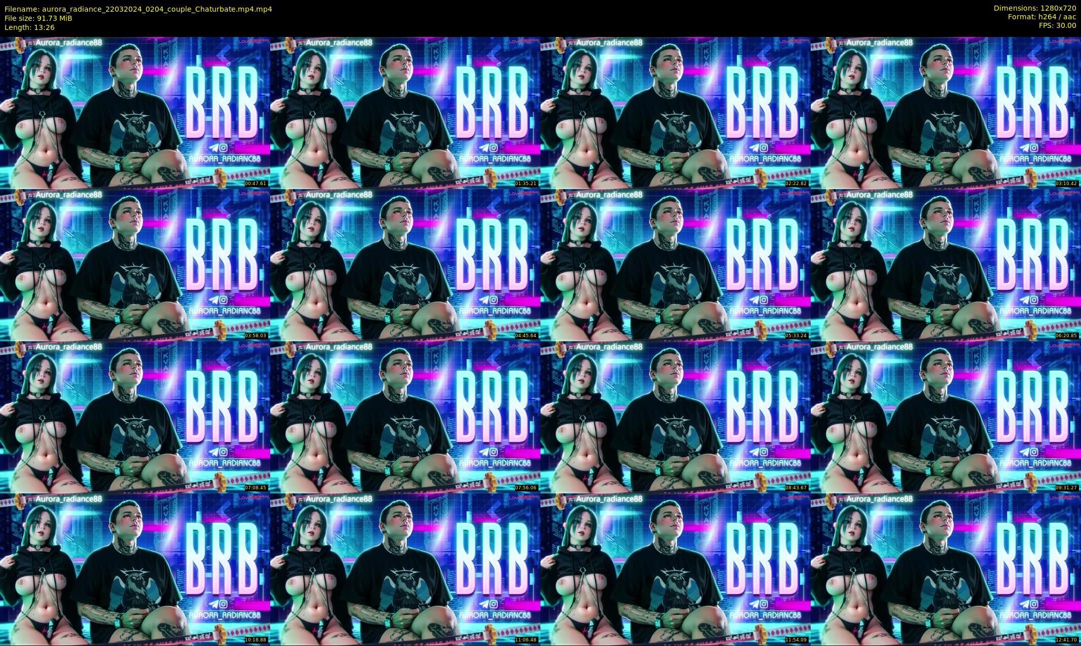 aurora_radiance — 14 minute Chaturbate couple cam show recording, 720p, Mar 22, 2024