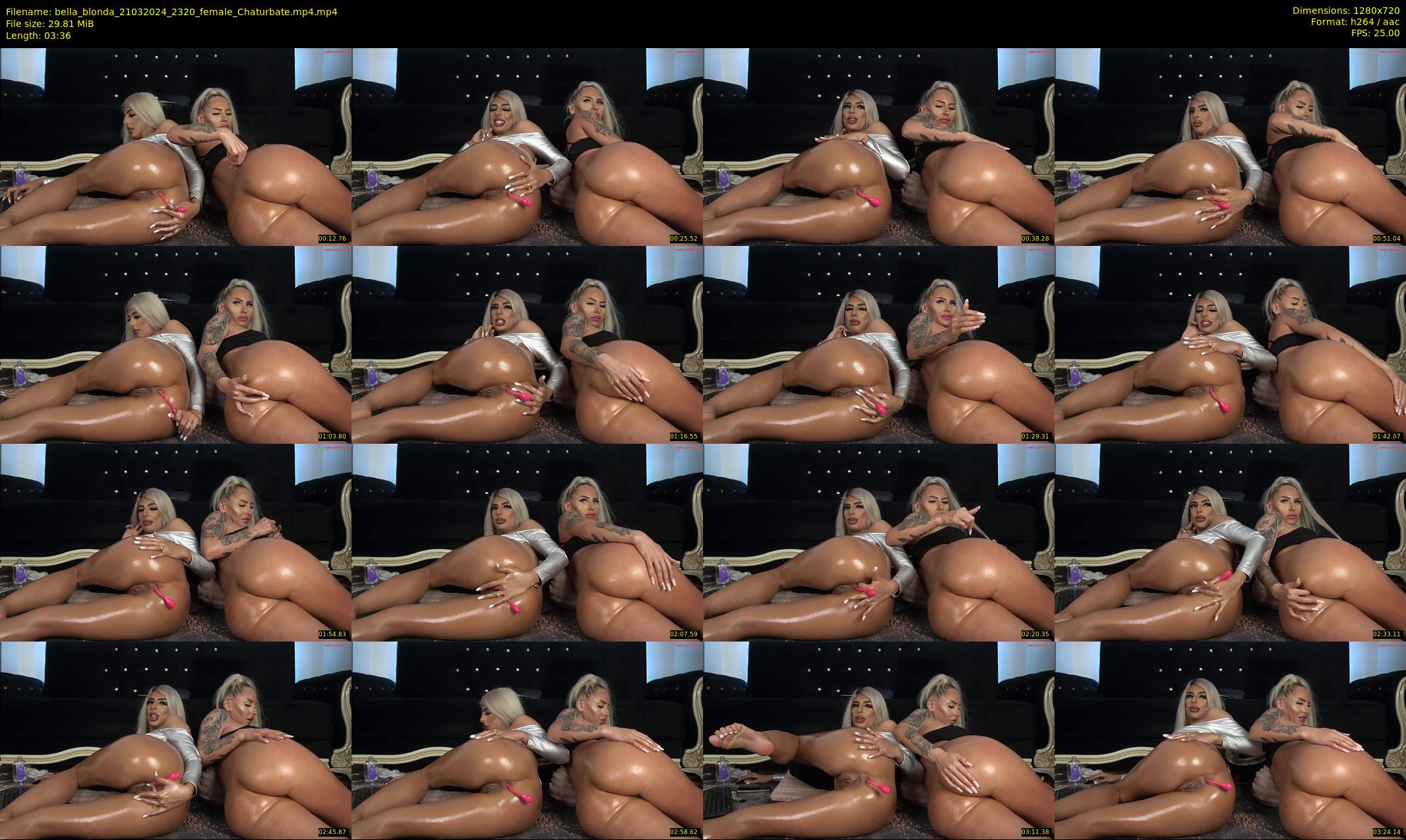 bella_blonda — 4 minute Chaturbate female cam show recording, 720p, Mar 21, 2024