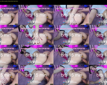 bethanie_derek — 4 minute Chaturbate couple cam show recording, 720p, Mar 21, 2024