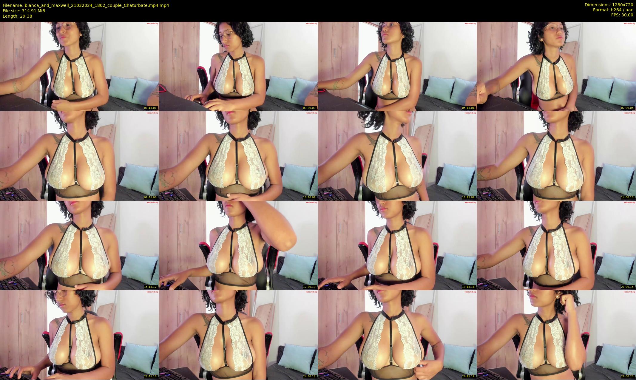 bianca_and_maxwell — 30 minute Chaturbate couple cam show recording, 720p, Mar 21, 2024