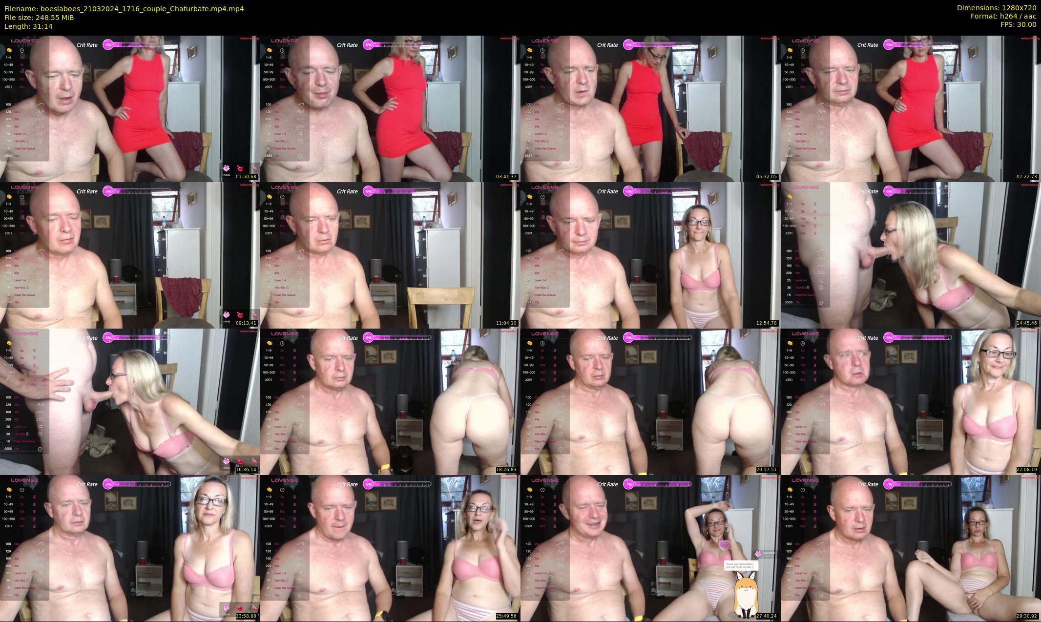 boeslaboes — 32 minute Chaturbate couple cam show recording, 720p, Mar 21, 2024