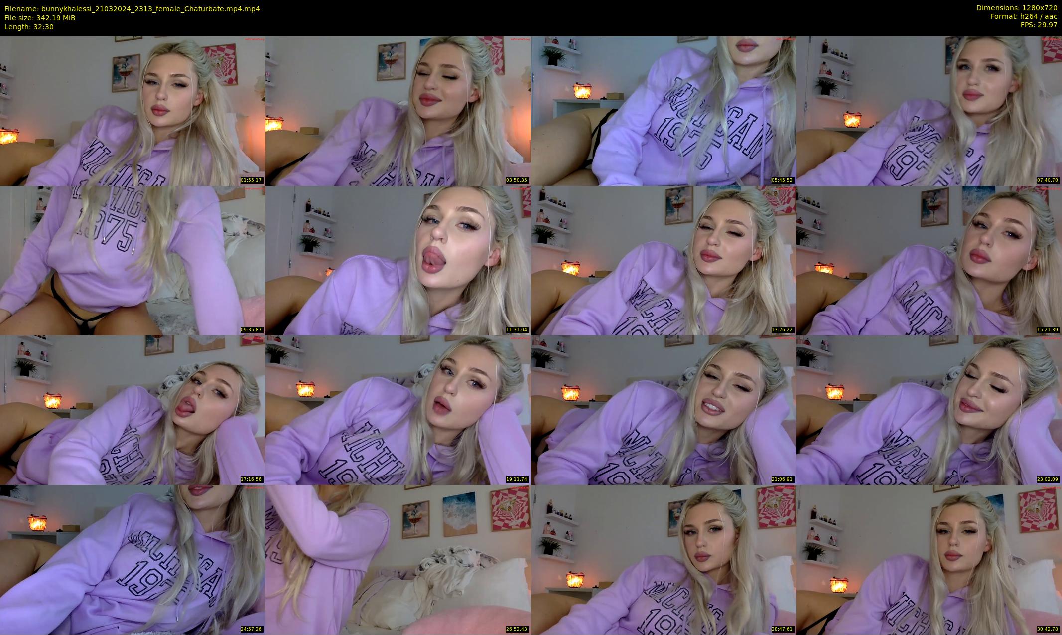 bunnykhalessi — 33 minute Chaturbate female cam show recording, 720p, Mar 21, 2024