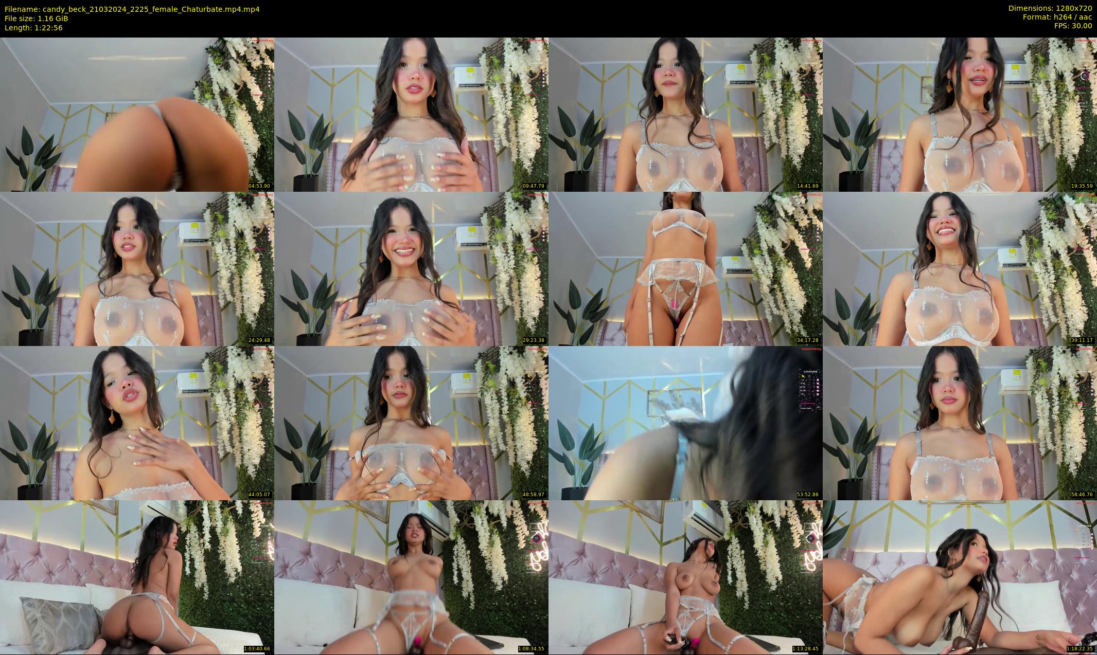 candy_beck — 83 minute Chaturbate female cam show recording, 720p, Mar 21, 2024