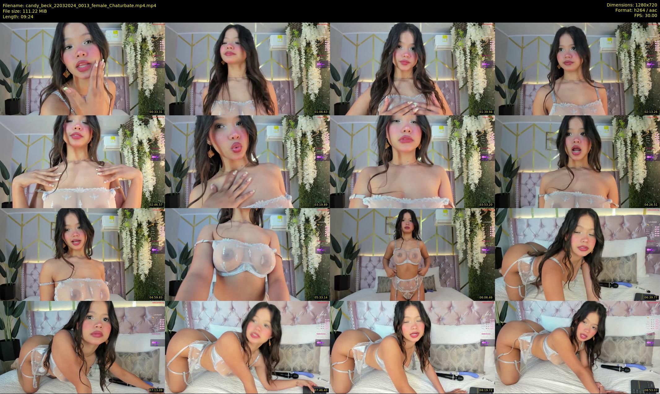 candy_beck — 10 minute Chaturbate female cam show recording, 720p, Mar 22, 2024