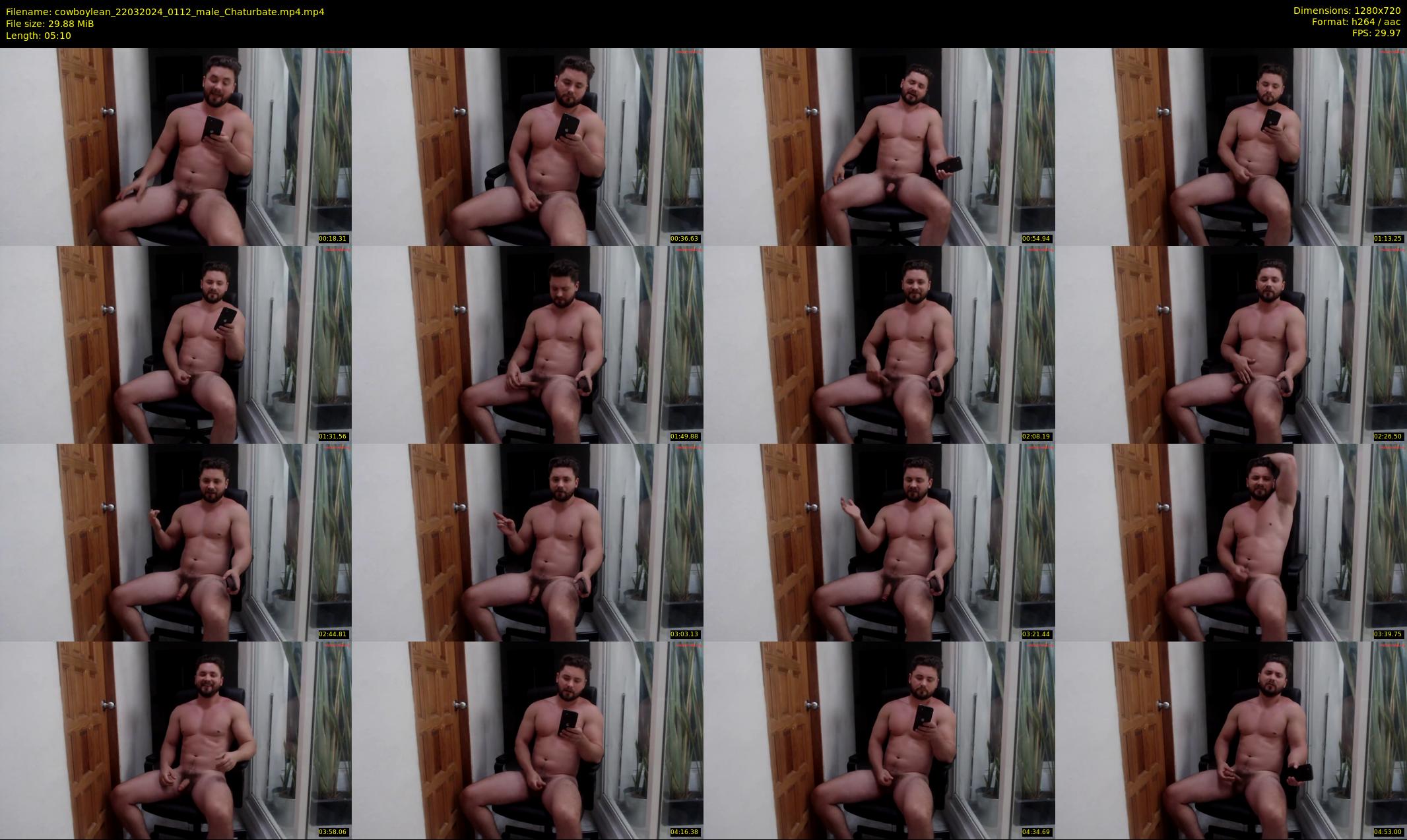 cowboylean — 6 minute Chaturbate male cam show recording, 720p, Mar 22, 2024