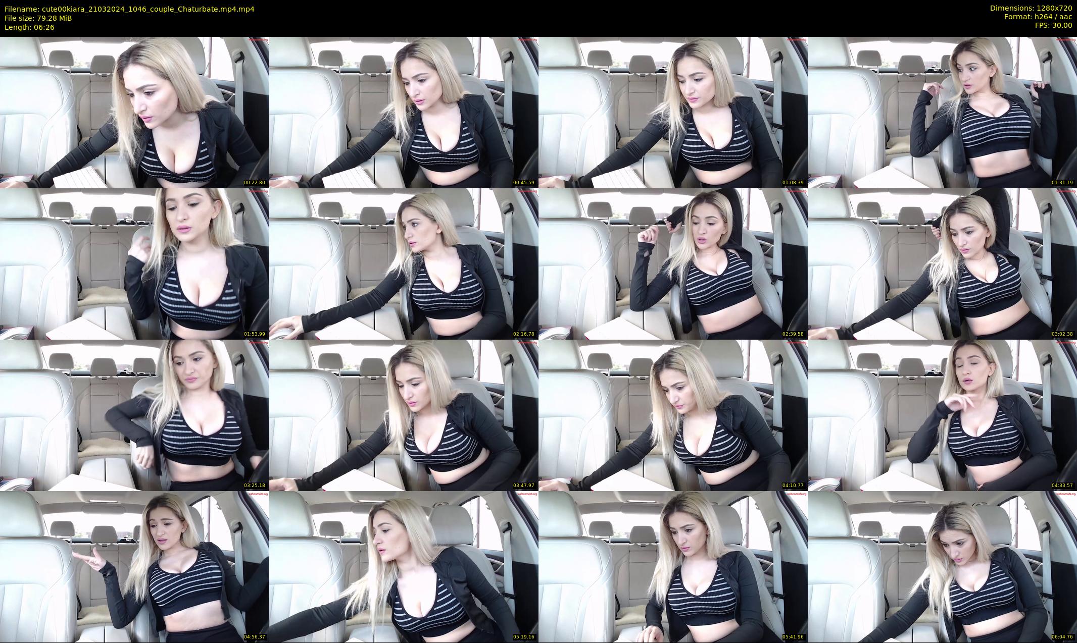 cute00kiara — 7 minute Chaturbate female cam show recording, 720p, Mar 21, 2024