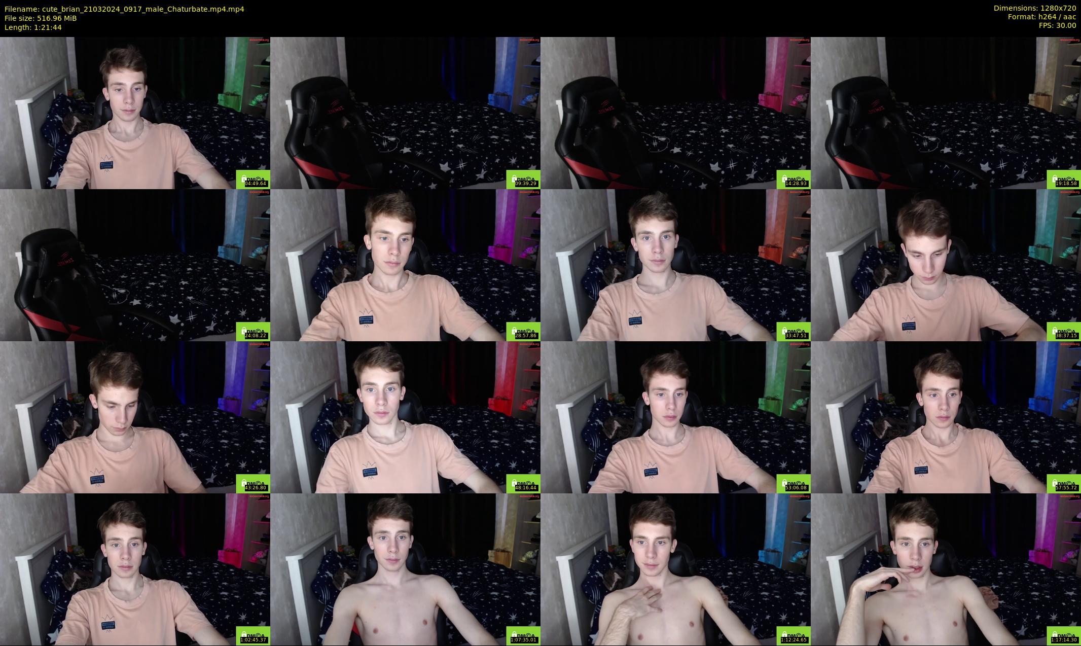 cute_brian — 82 minute Chaturbate male cam show recording, 720p, Mar 21, 2024