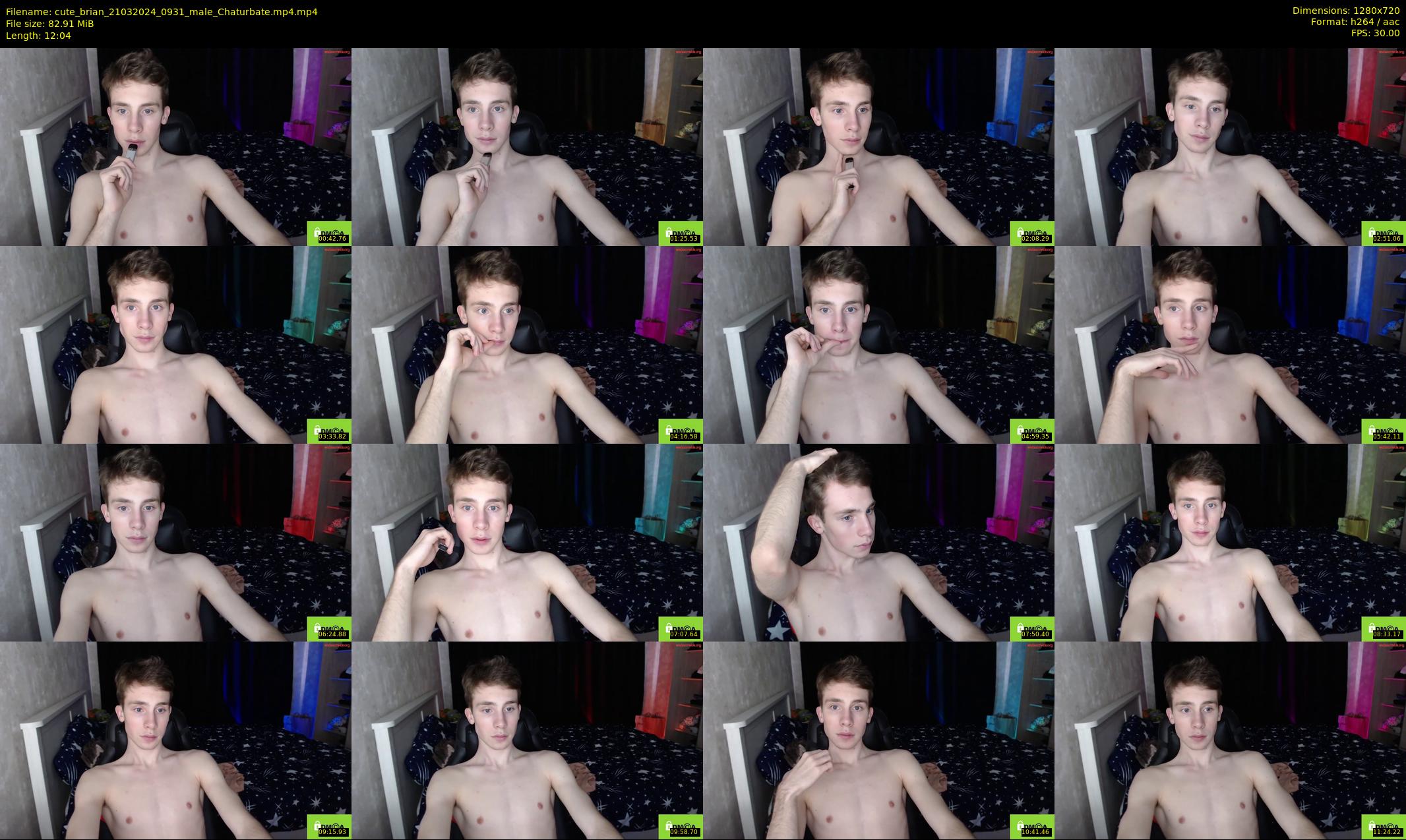 cute_brian — 13 minute Chaturbate male cam show recording, 720p, Mar 21, 2024
