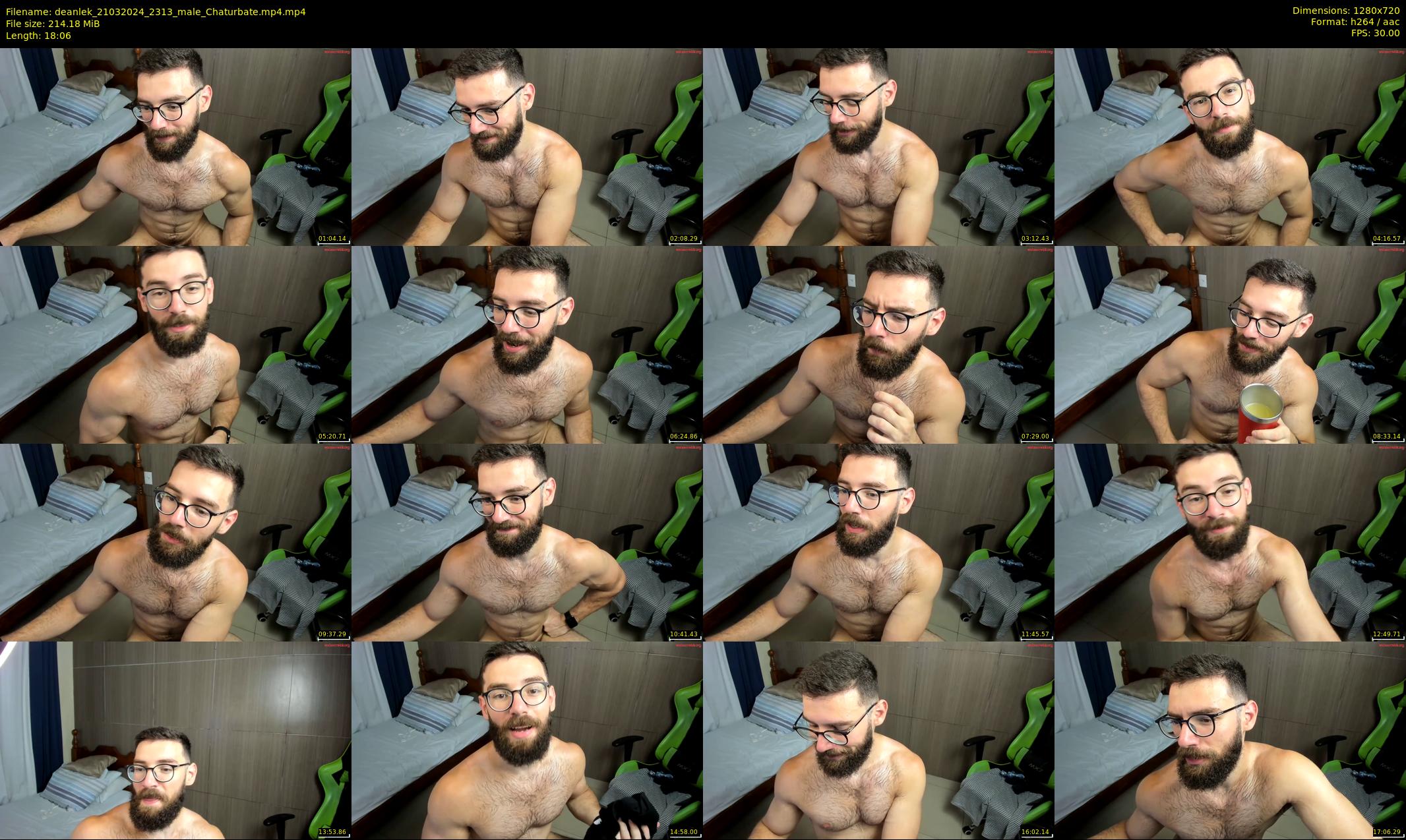 deanlek — 19 minute Chaturbate male cam show recording, 720p, Mar 21, 2024