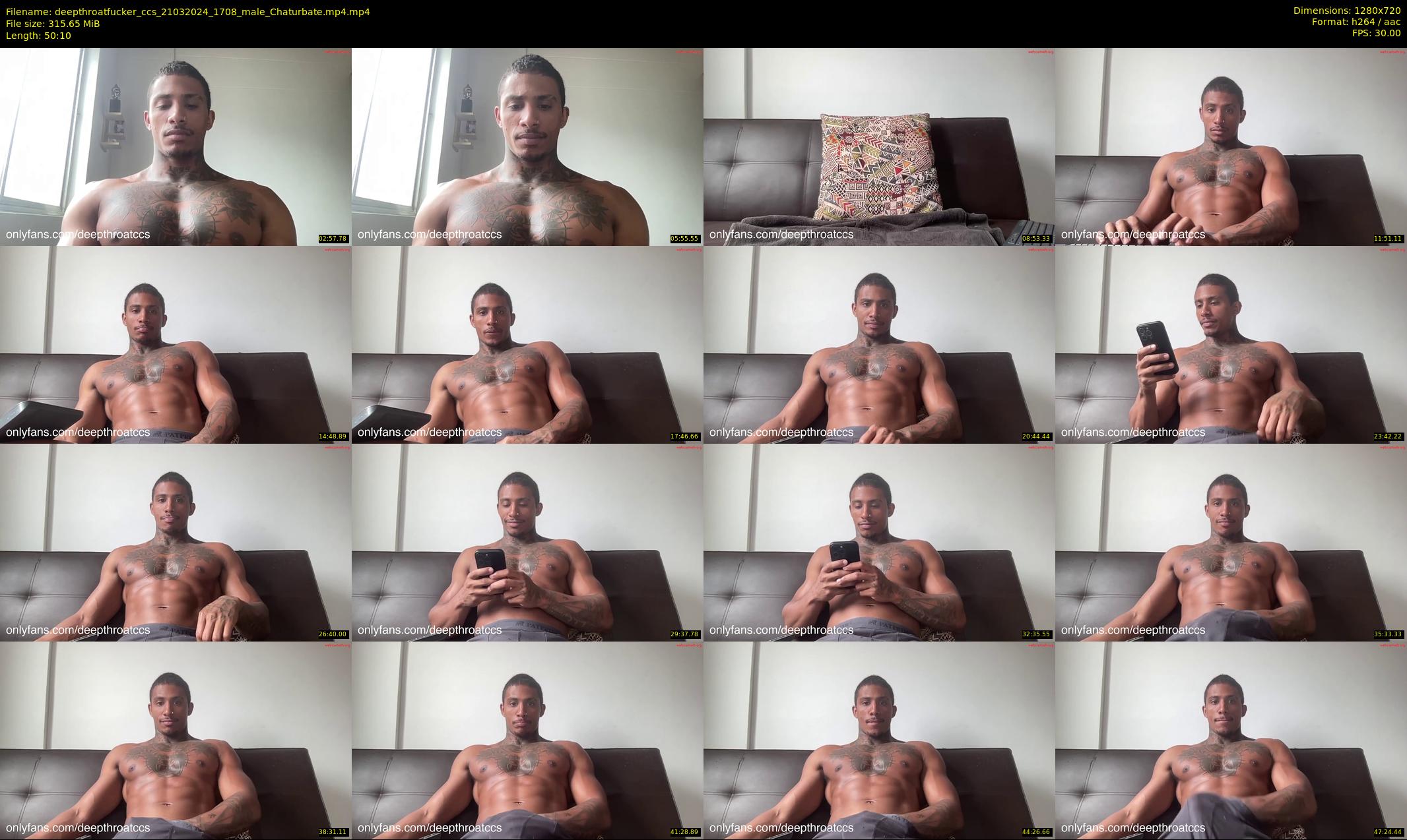 deepthroatfucker_ccs — 51 minute Chaturbate male cam show recording, 720p, Mar 21, 2024