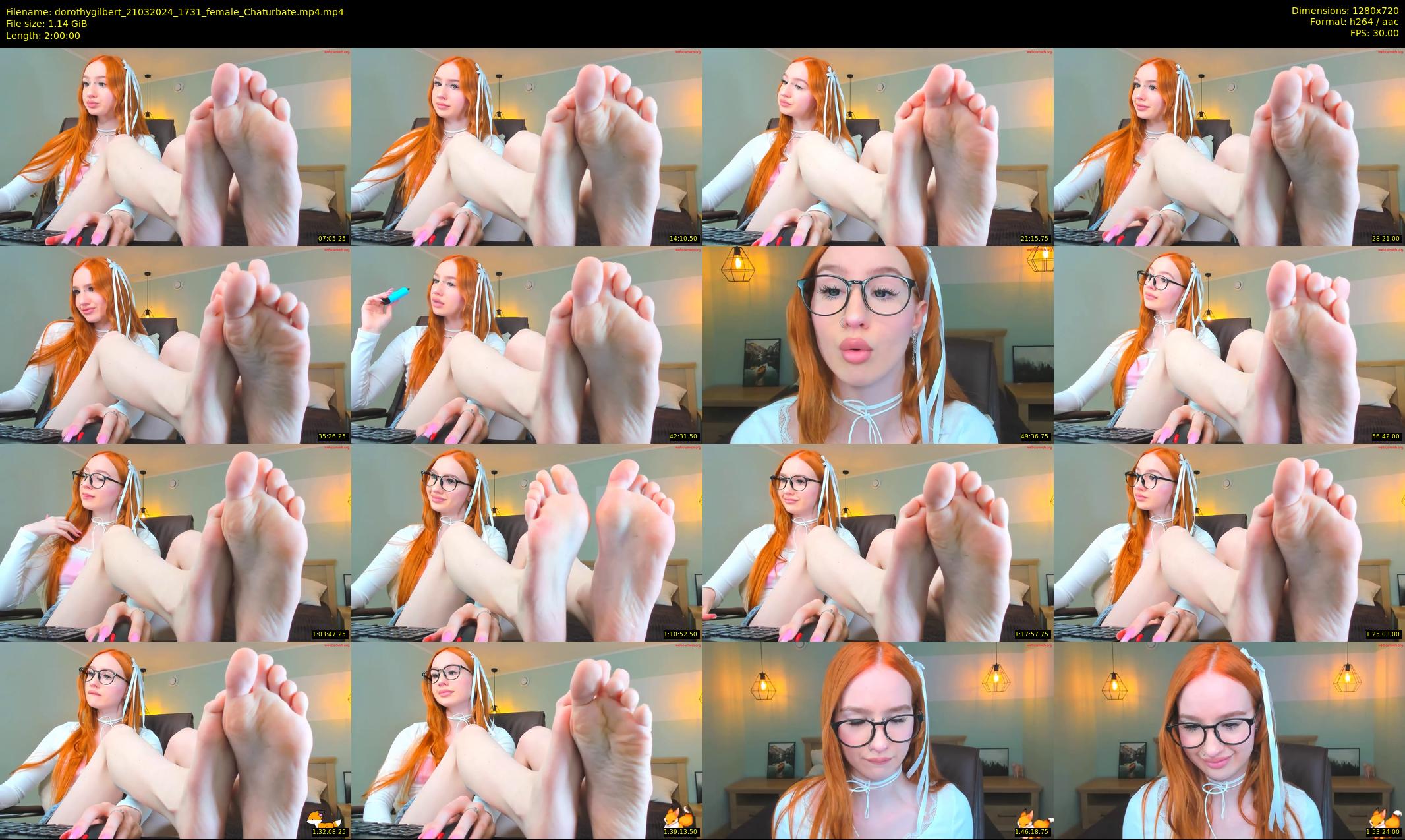 dorothygilbert — 120 minute Chaturbate female cam show recording, 720p, Mar 21, 2024