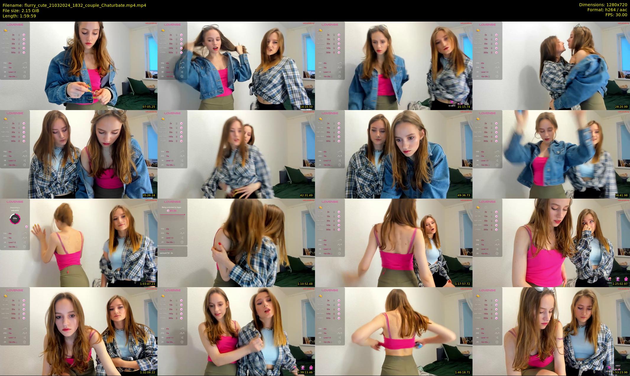 flurry_cute — 120 minute Chaturbate couple cam show recording, 720p, Mar 21, 2024