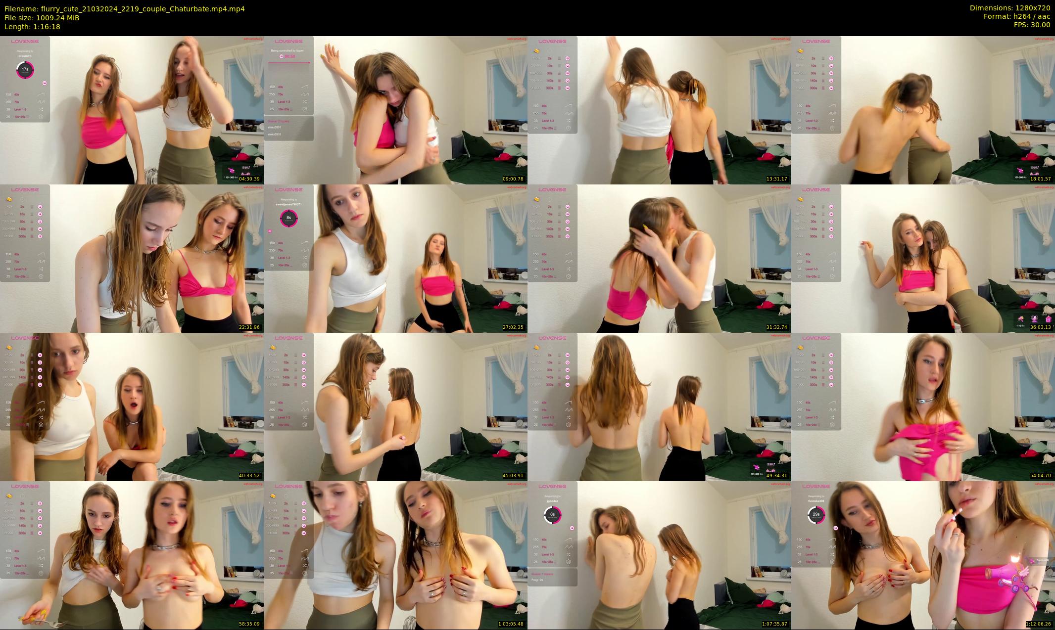 flurry_cute — 77 minute Chaturbate couple cam show recording, 720p, Mar 21, 2024