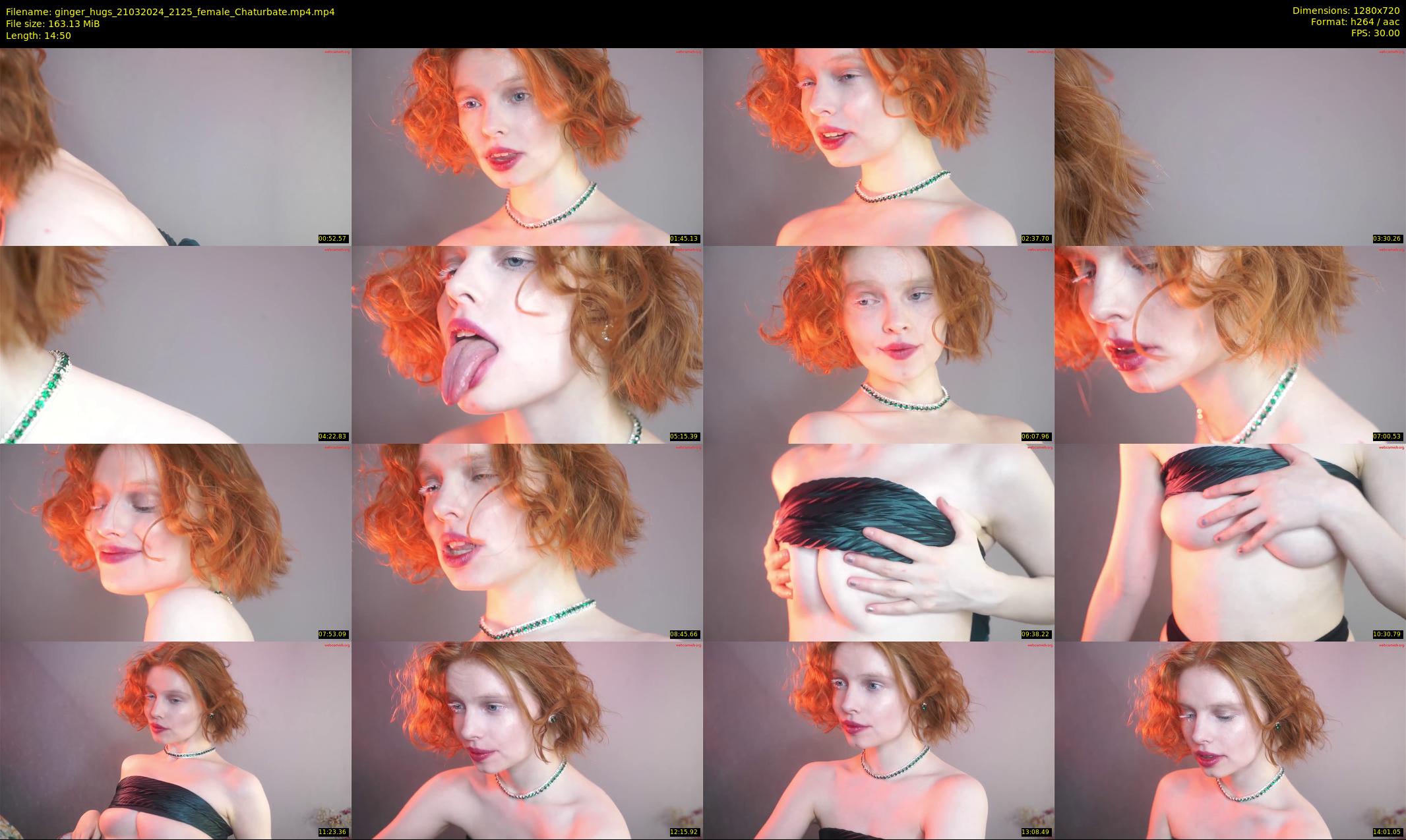 ginger_hugs — 15 minute Chaturbate female cam show recording, 720p, Mar 21, 2024
