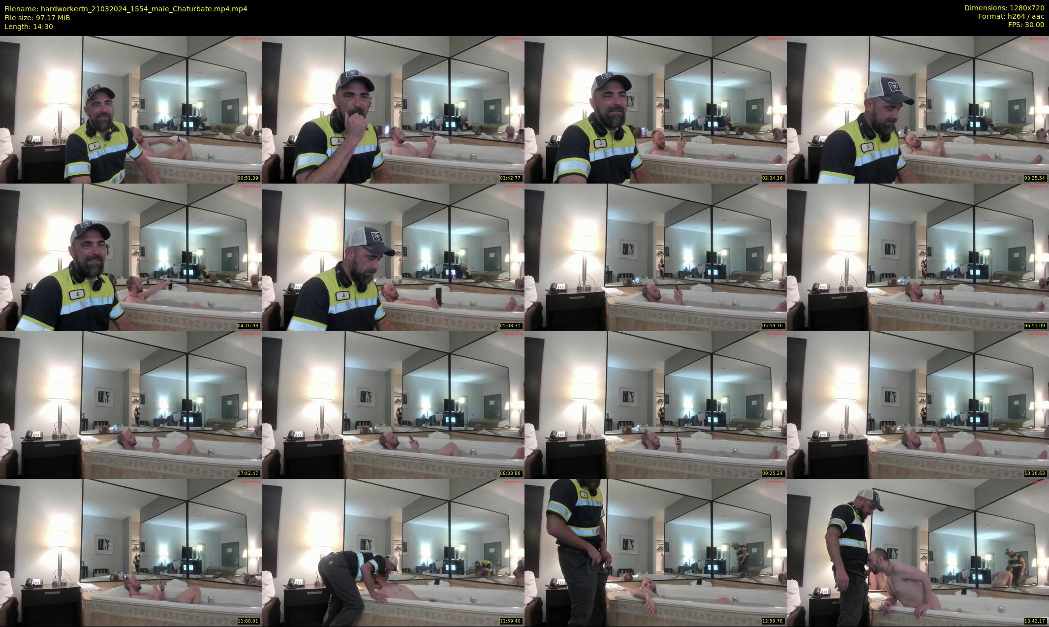 hardworkertn — 15 minute Chaturbate male cam show recording, 720p, Mar 21, 2024