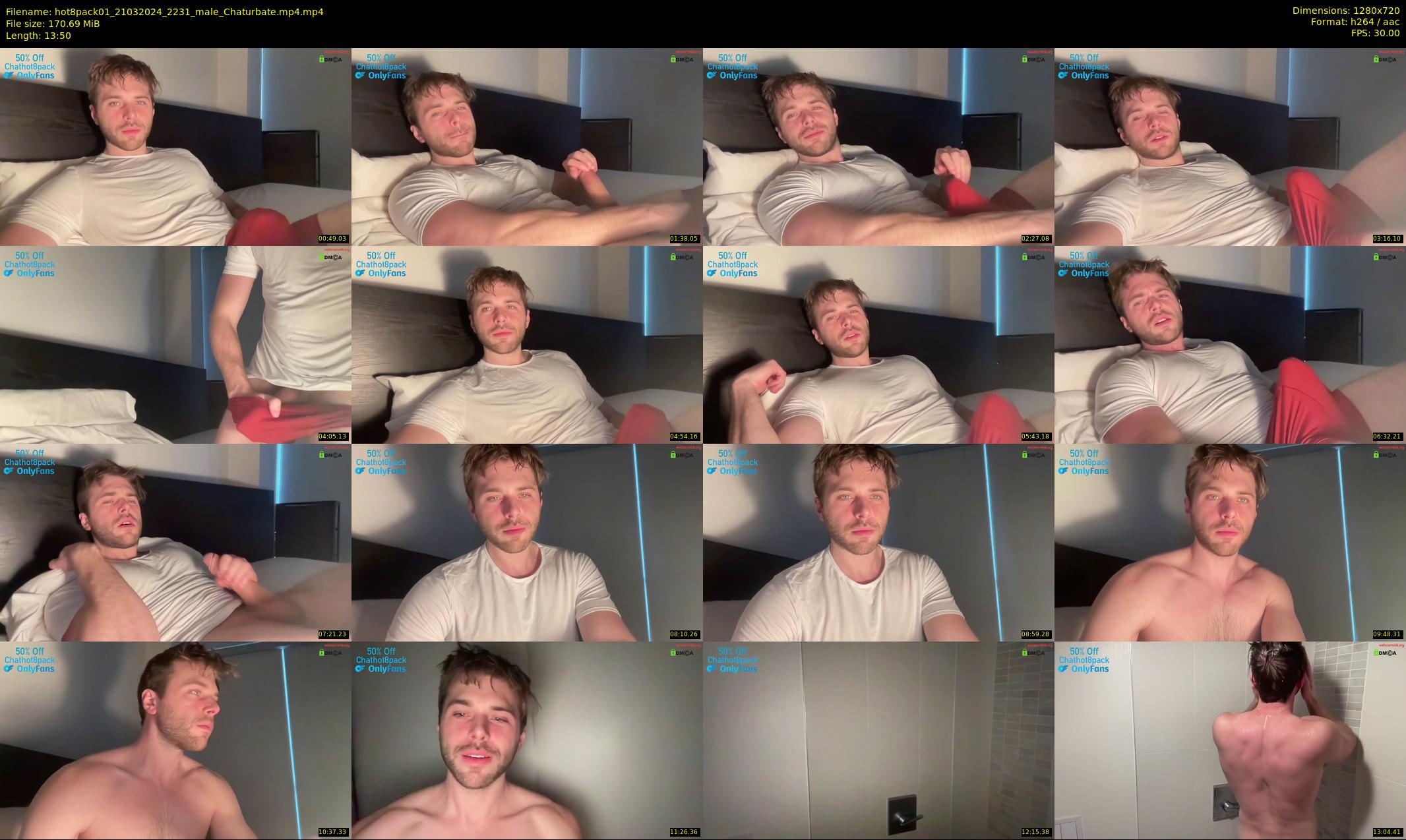 hot8pack01 — 14 minute Chaturbate male cam show recording, 720p, Mar 21, 2024