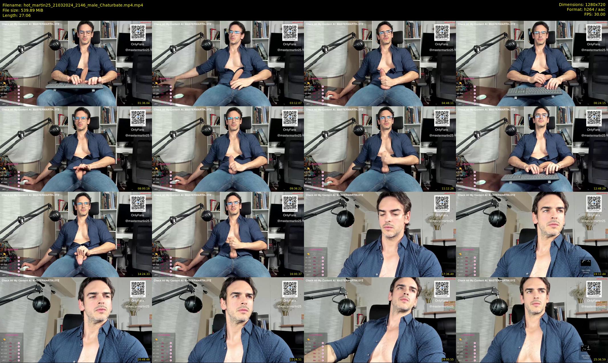hot_martin25 — 28 minute Chaturbate male cam show recording, 720p, Mar 21, 2024