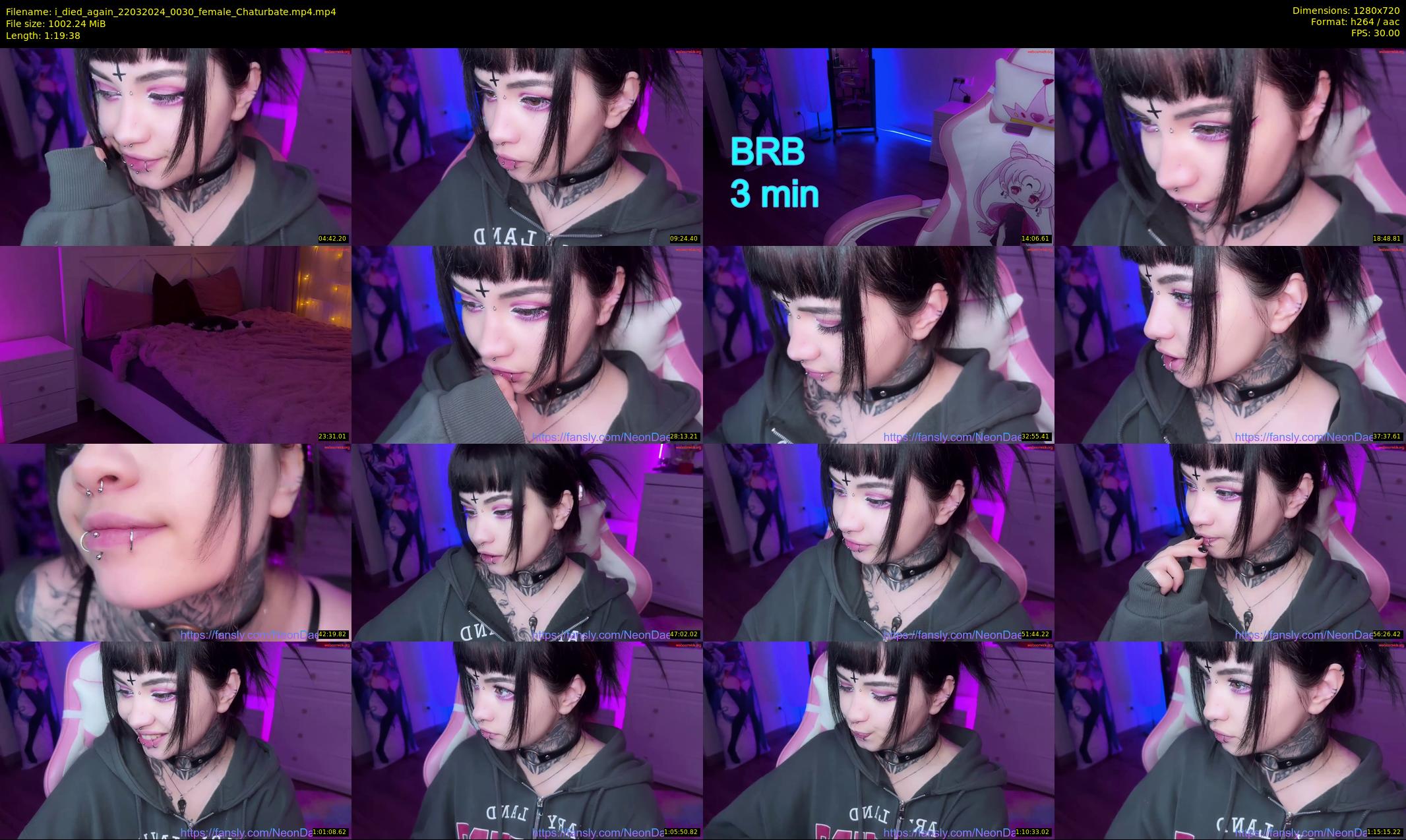 i_died_again — 80 minute Chaturbate female cam show recording, 720p, Mar 22, 2024