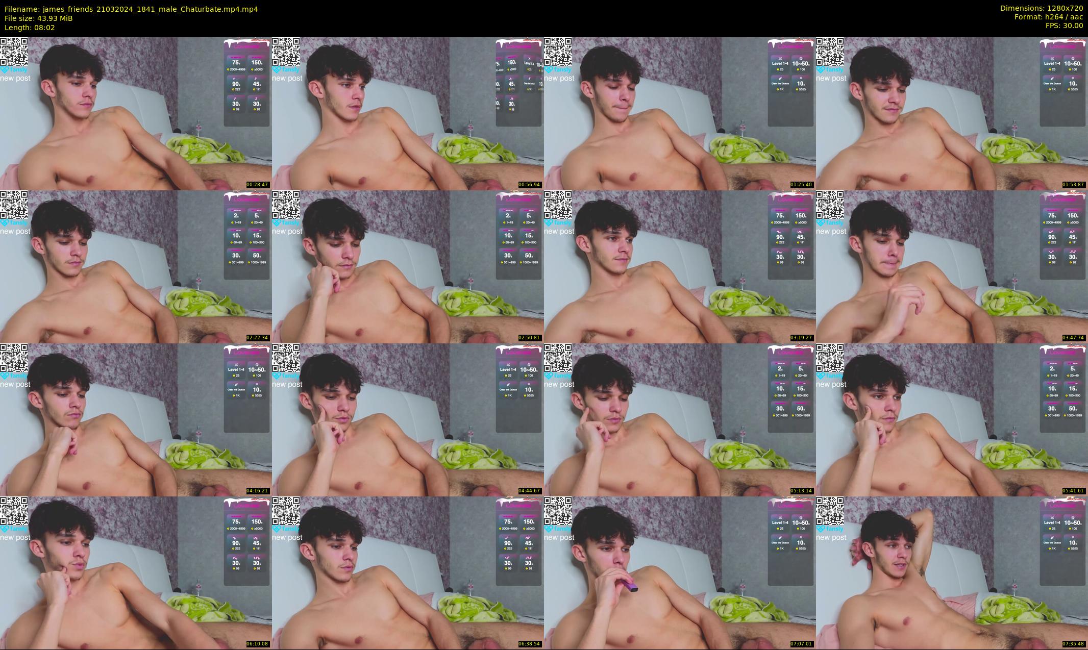 james_friends — 9 minute Chaturbate male cam show recording, 720p, Mar 21, 2024