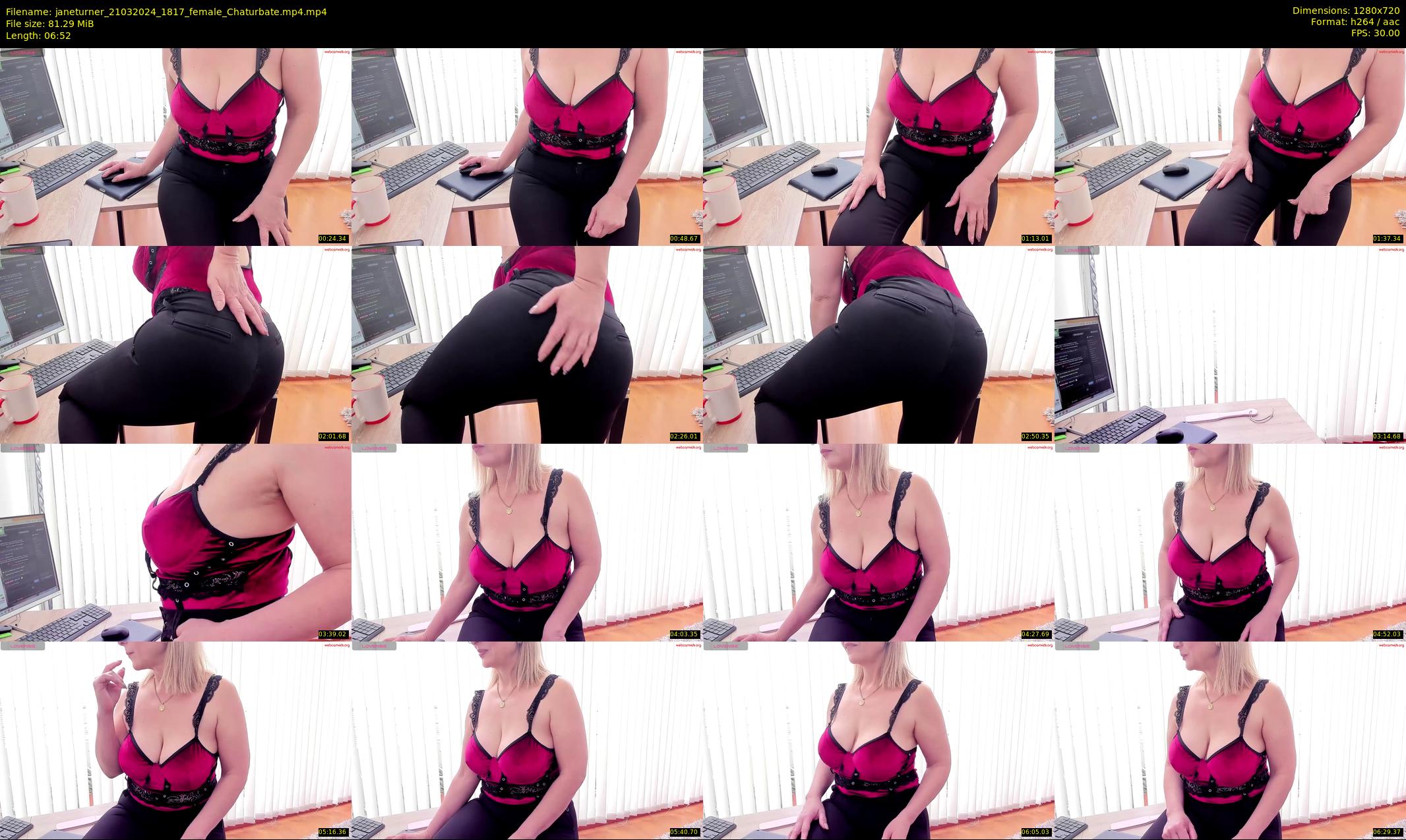 janeturner — 7 minute Chaturbate female cam show recording, 720p, Mar 21, 2024