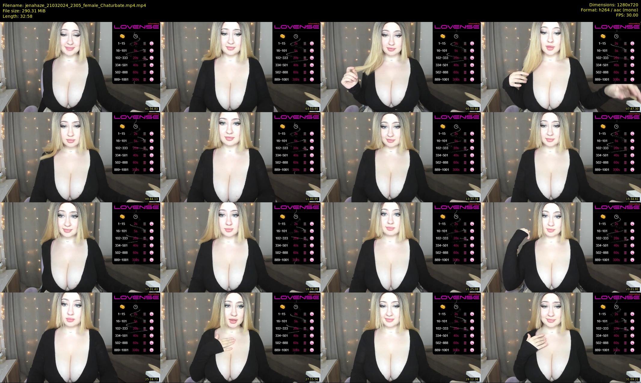 jenahaze — 33 minute Chaturbate female cam show recording, 720p, Mar 21, 2024
