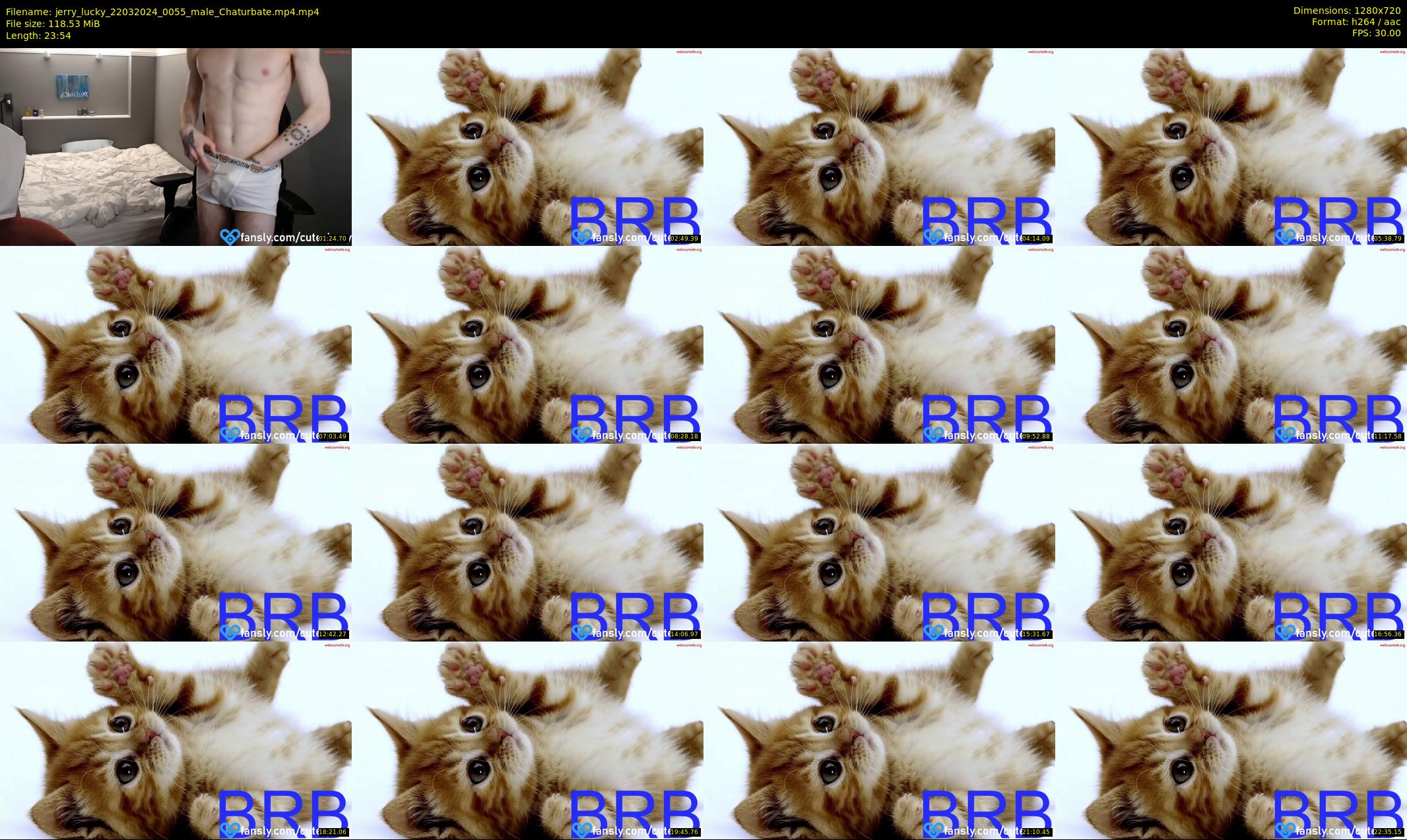 jerry_lucky — 24 minute Chaturbate male cam show recording, 720p, Mar 22, 2024