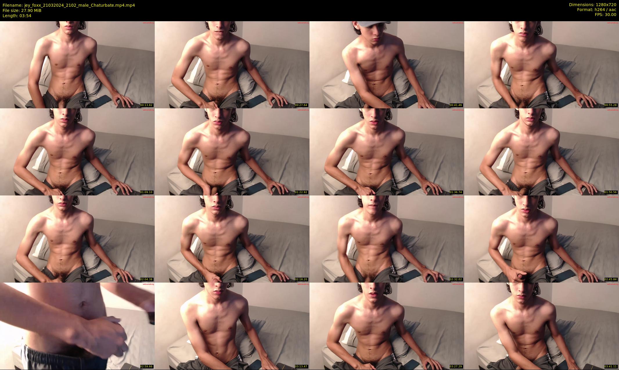 jey_foxx — 4 minute Chaturbate male cam show recording, 720p, Mar 21, 2024