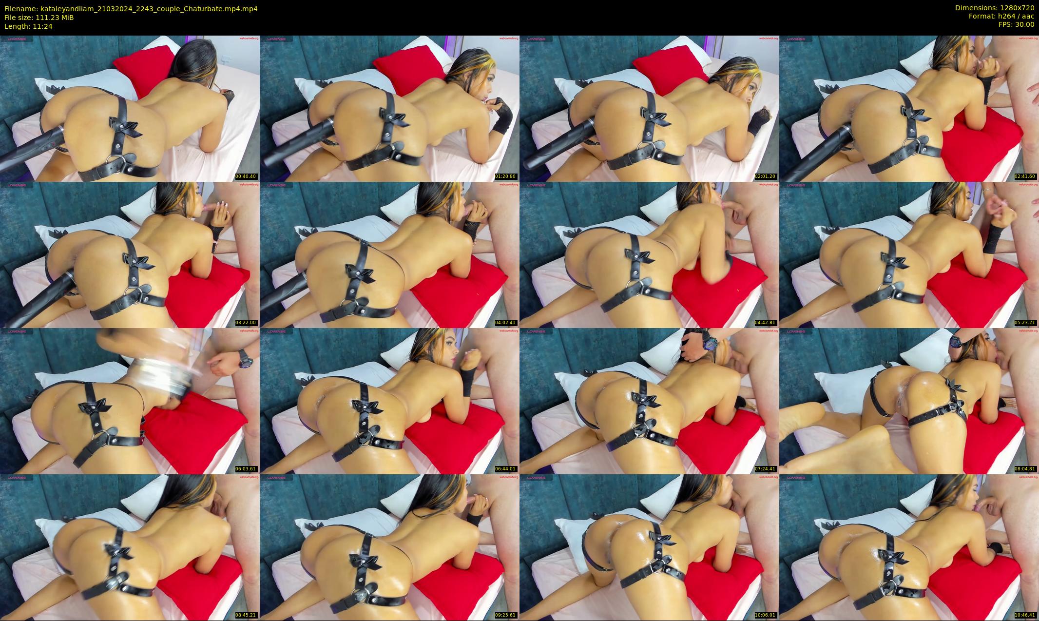 kataleyandliam — 12 minute Chaturbate couple cam show recording, 720p, Mar 21, 2024