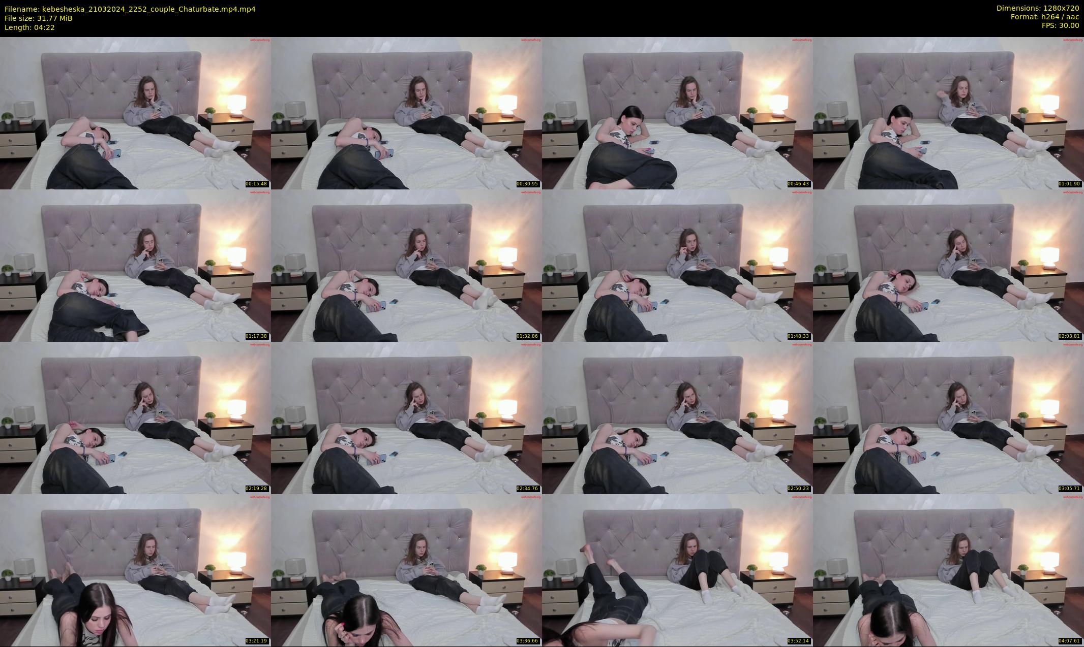 kebesheska — 5 minute Chaturbate couple cam show recording, 720p, Mar 21, 2024