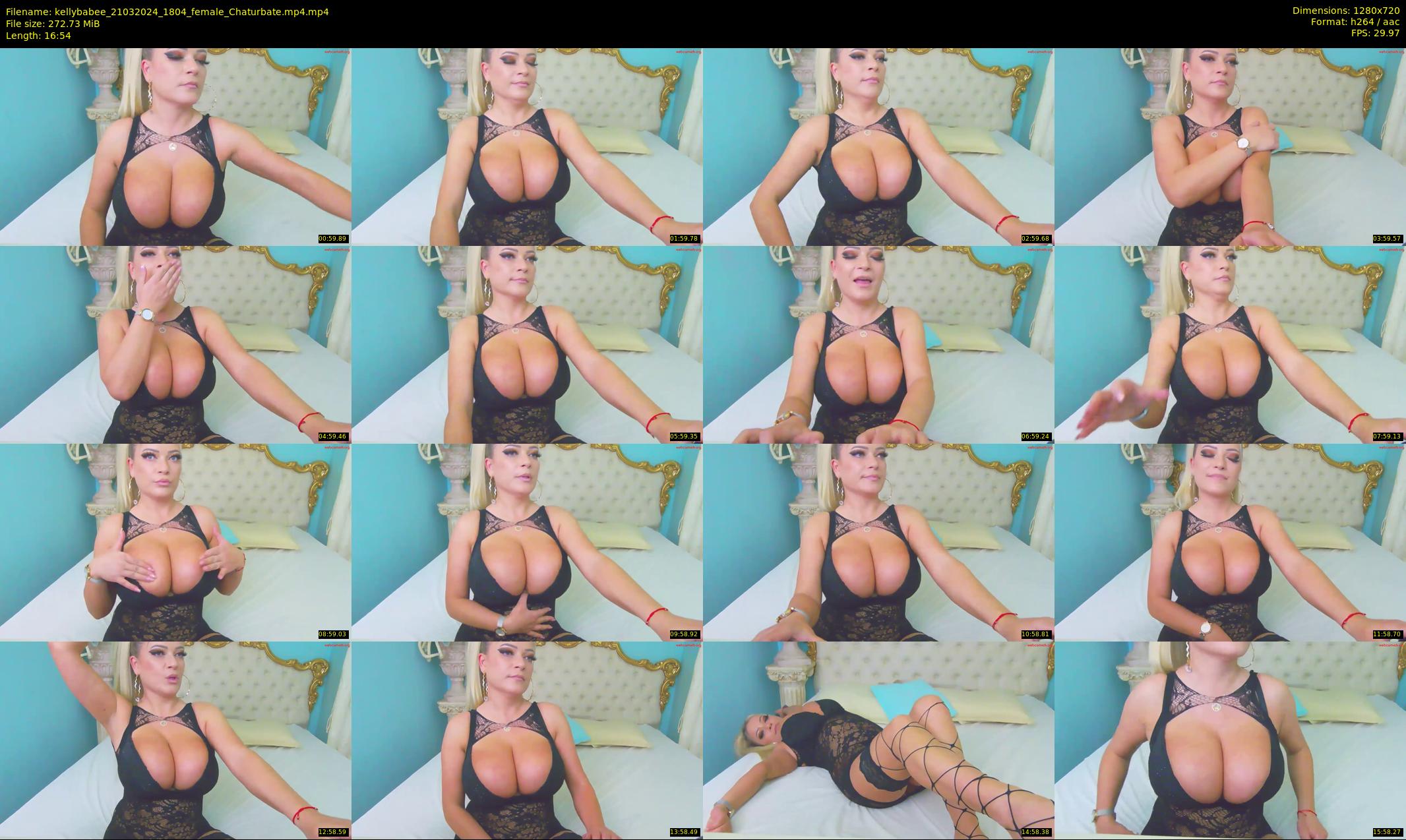 kellybabee — 17 minute Chaturbate female cam show recording, 720p, Mar 21, 2024