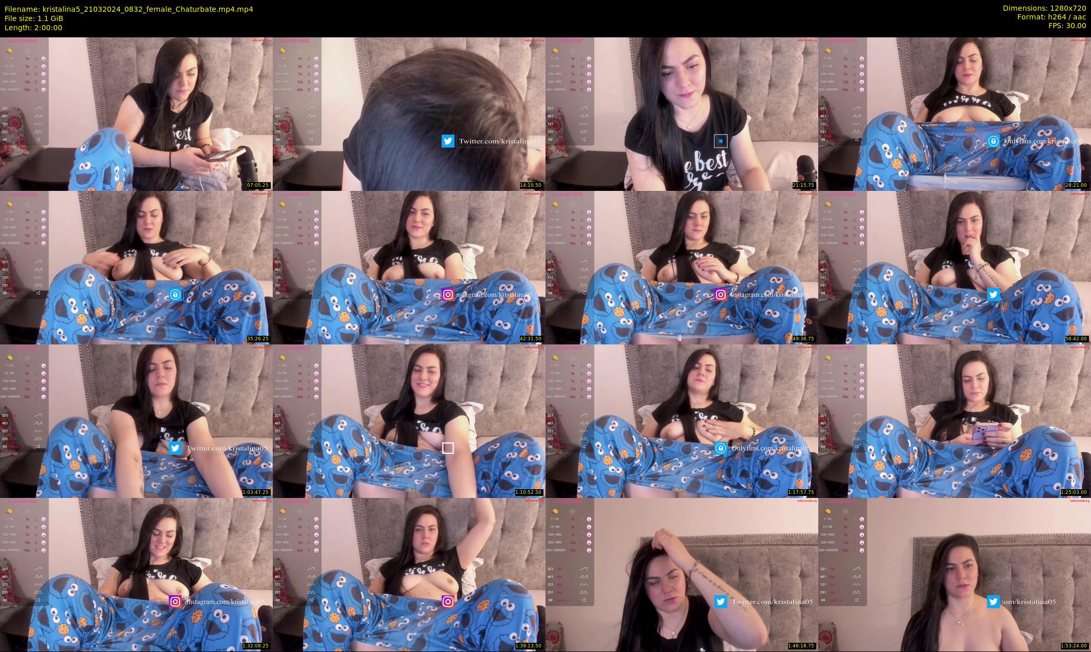 kristalina5 — 120 minute Chaturbate female cam show recording, 720p, Mar 21, 2024