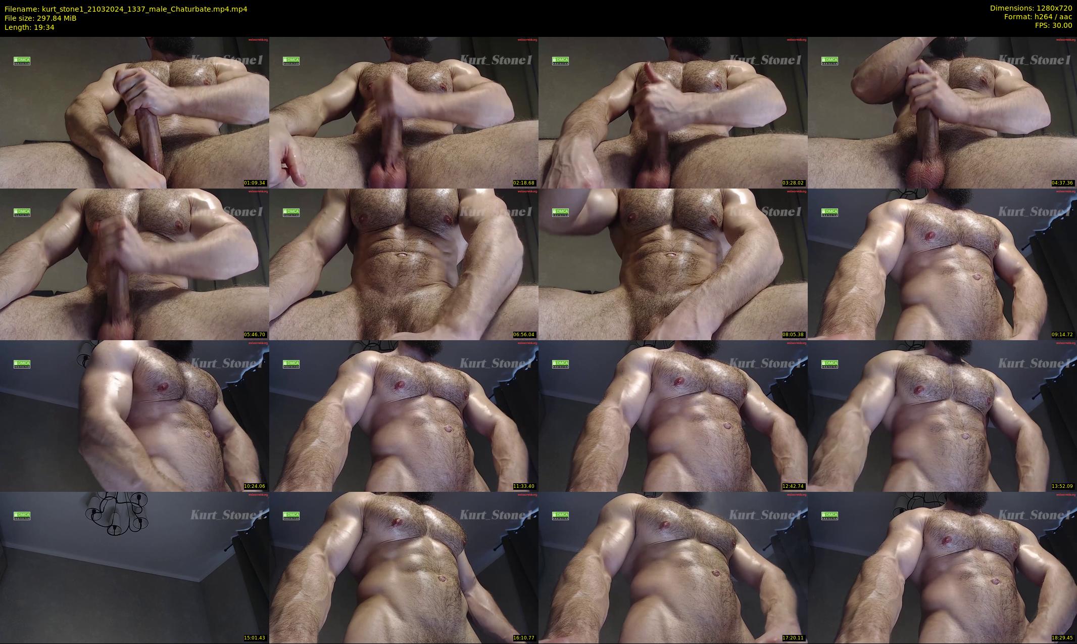 kurt_stone1 — 20 minute Chaturbate male cam show recording, 720p, Mar 21, 2024