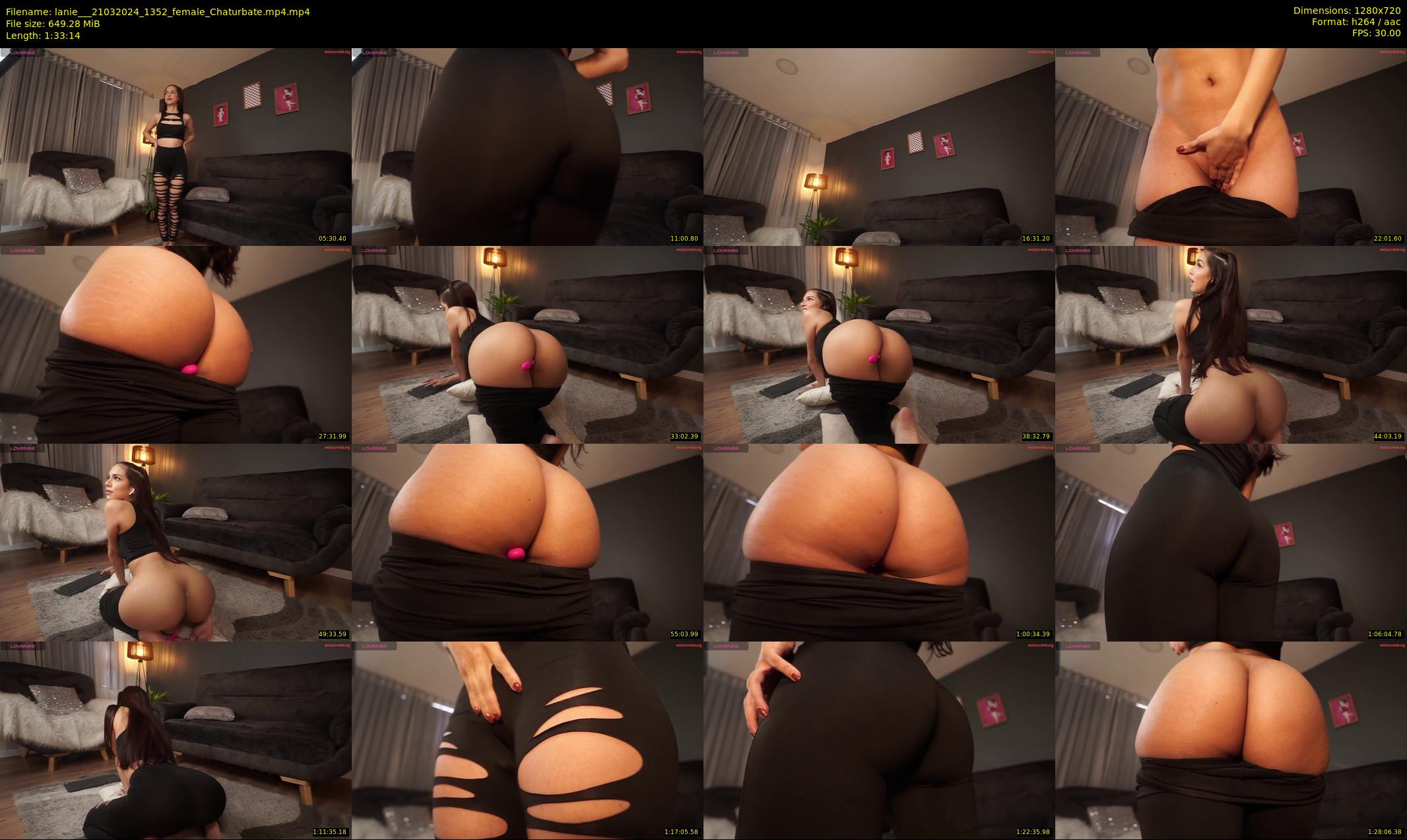 lanie__ — 94 minute Chaturbate female cam show recording, 720p, Mar 21, 2024