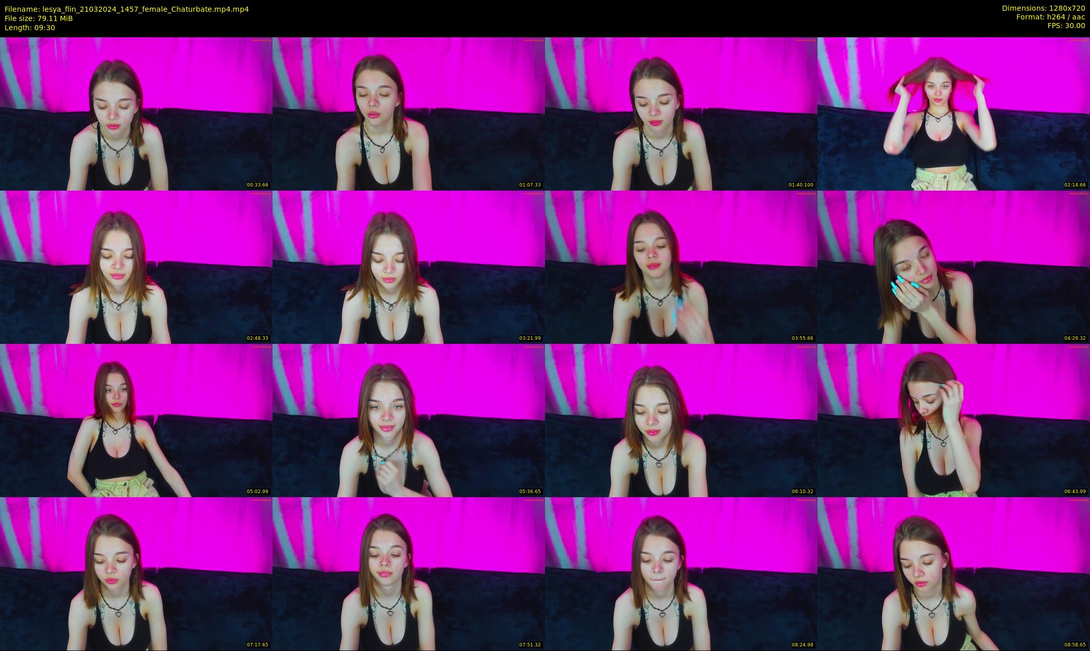 lesya_flin — 10 minute Chaturbate female cam show recording, 720p, Mar 21, 2024