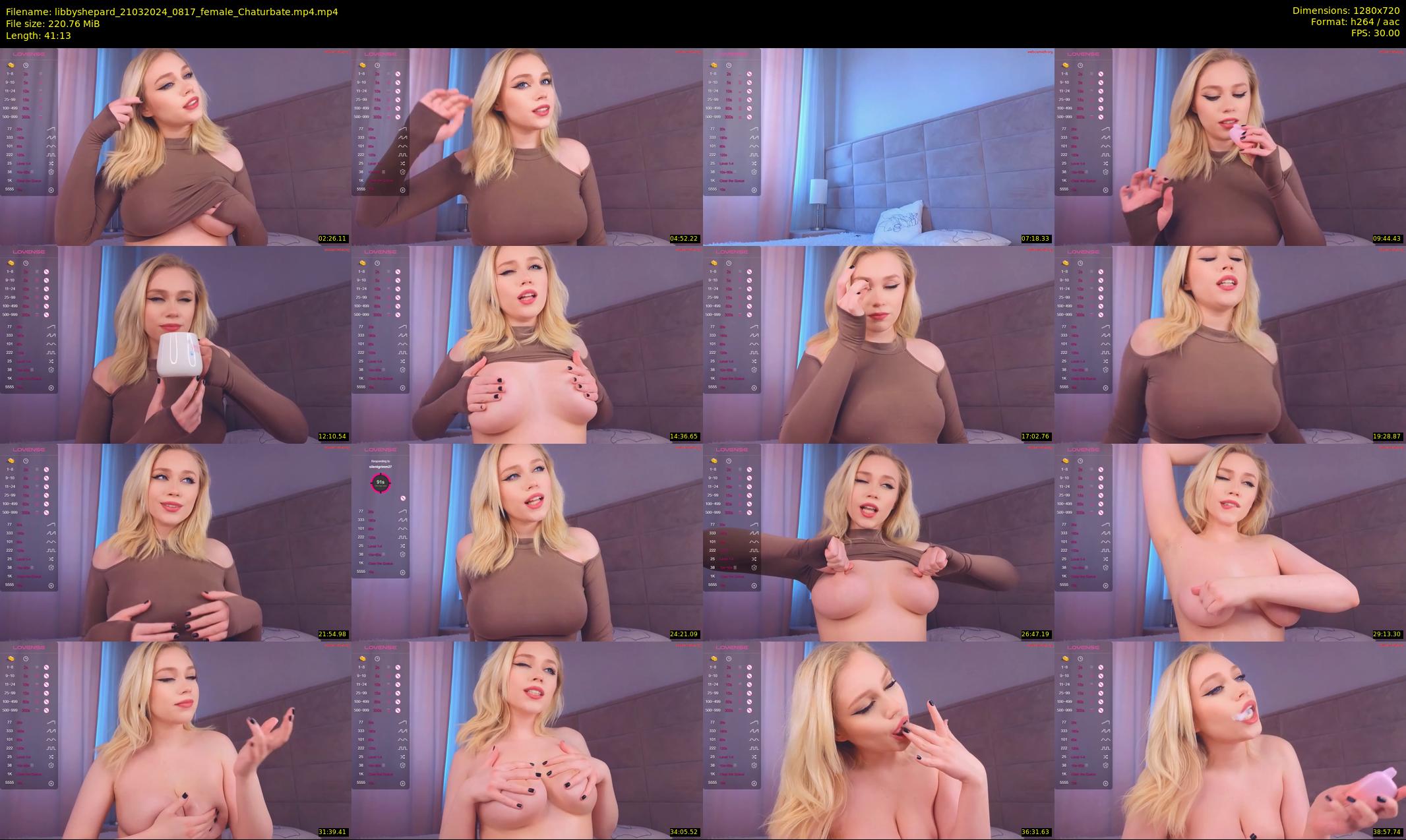 libbyshepard — 42 minute Chaturbate female cam show recording, 720p, Mar 21, 2024