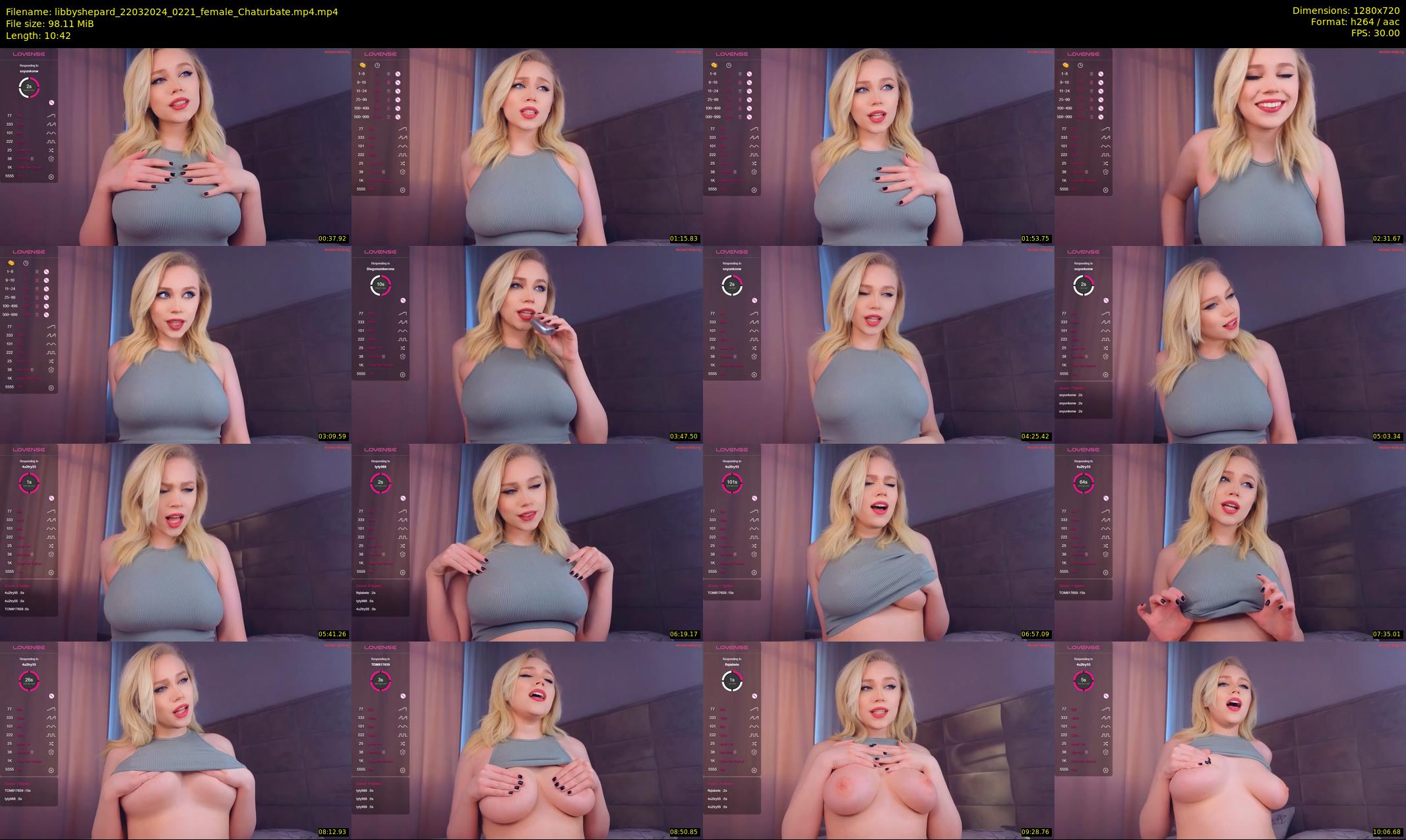 libbyshepard — 11 minute Chaturbate female cam show recording, 720p, Mar 22, 2024