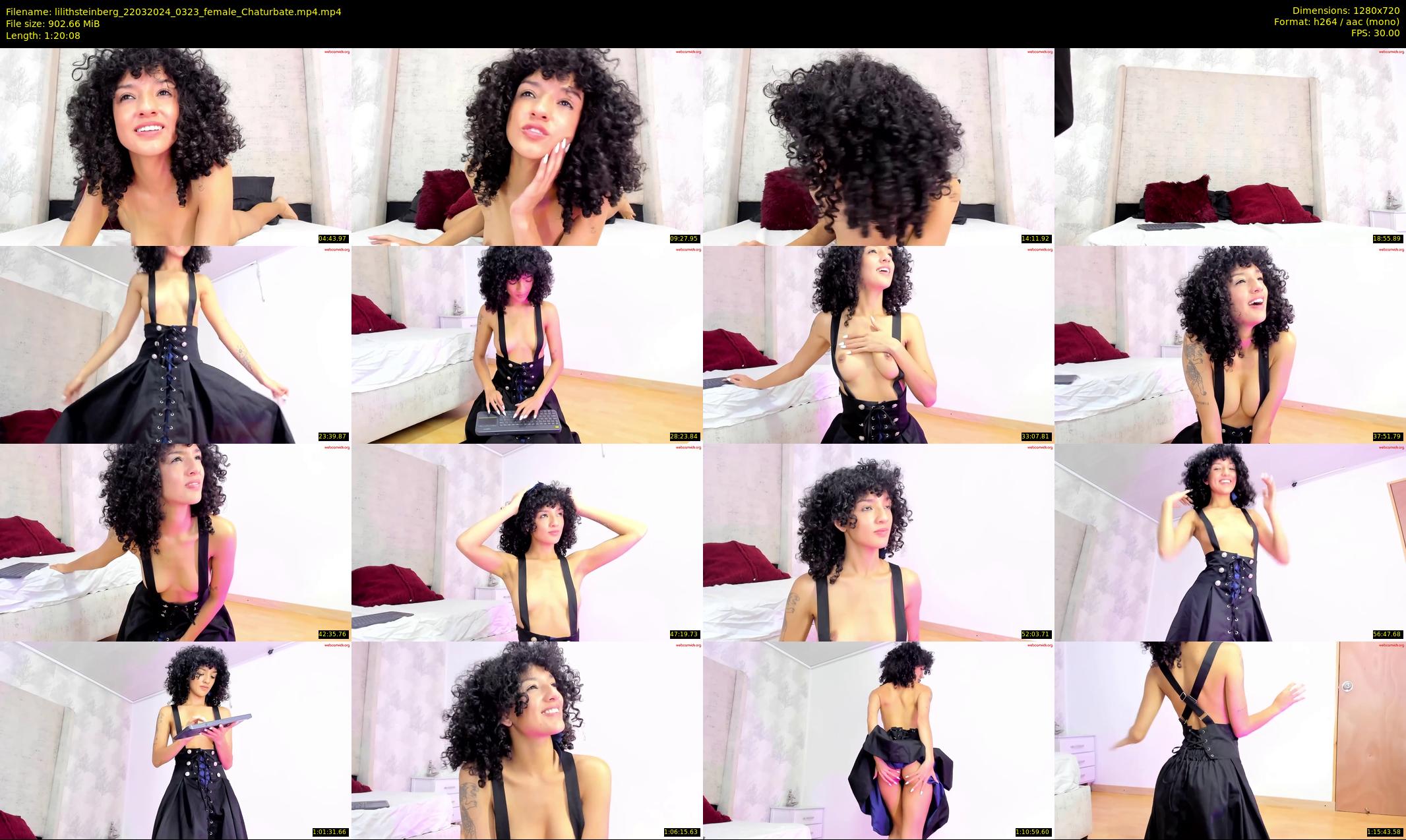 lilithsteinberg — 81 minute Chaturbate female cam show recording, 720p, Mar 22, 2024