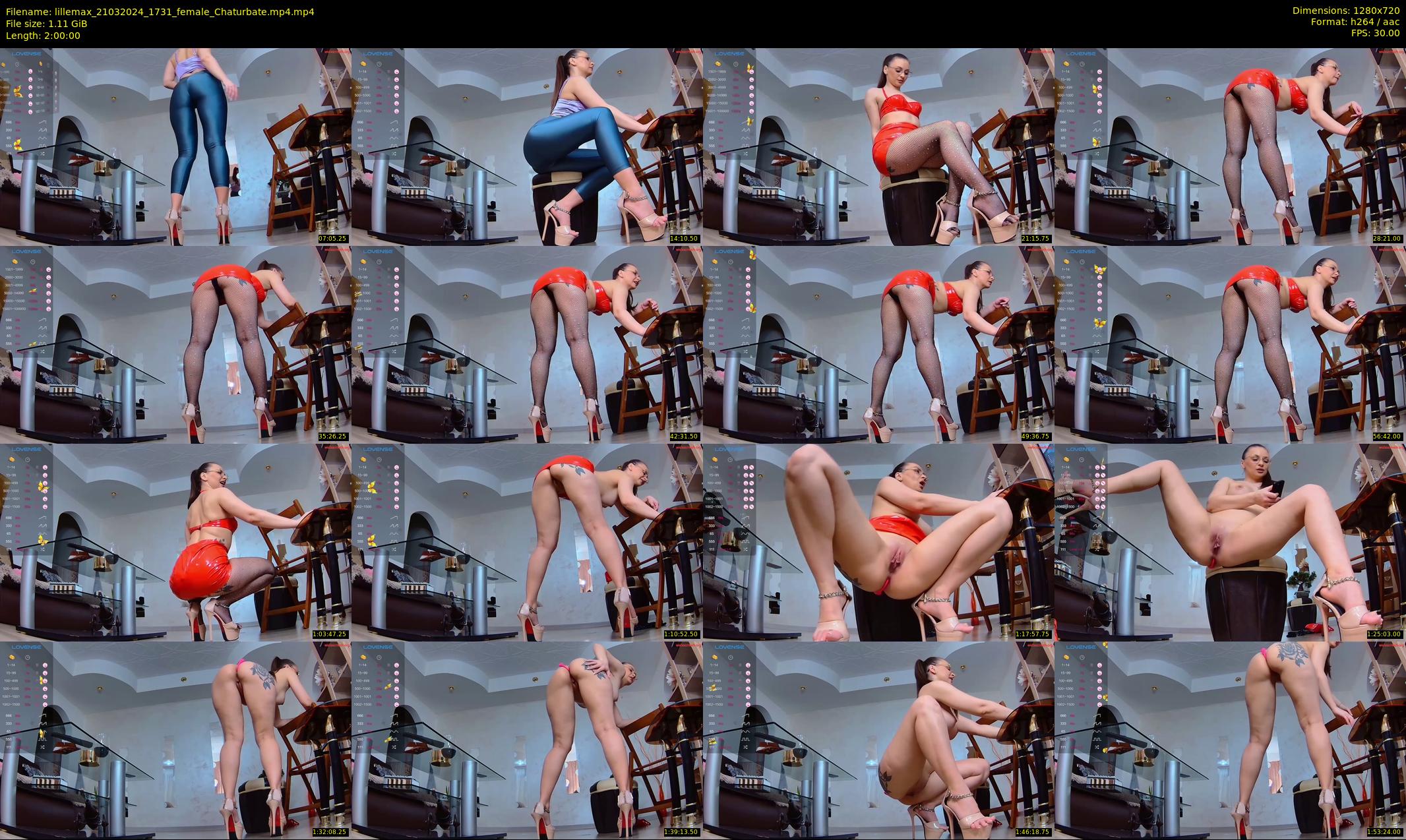 lillemax — 120 minute Chaturbate female cam show recording, 720p, Mar 21, 2024