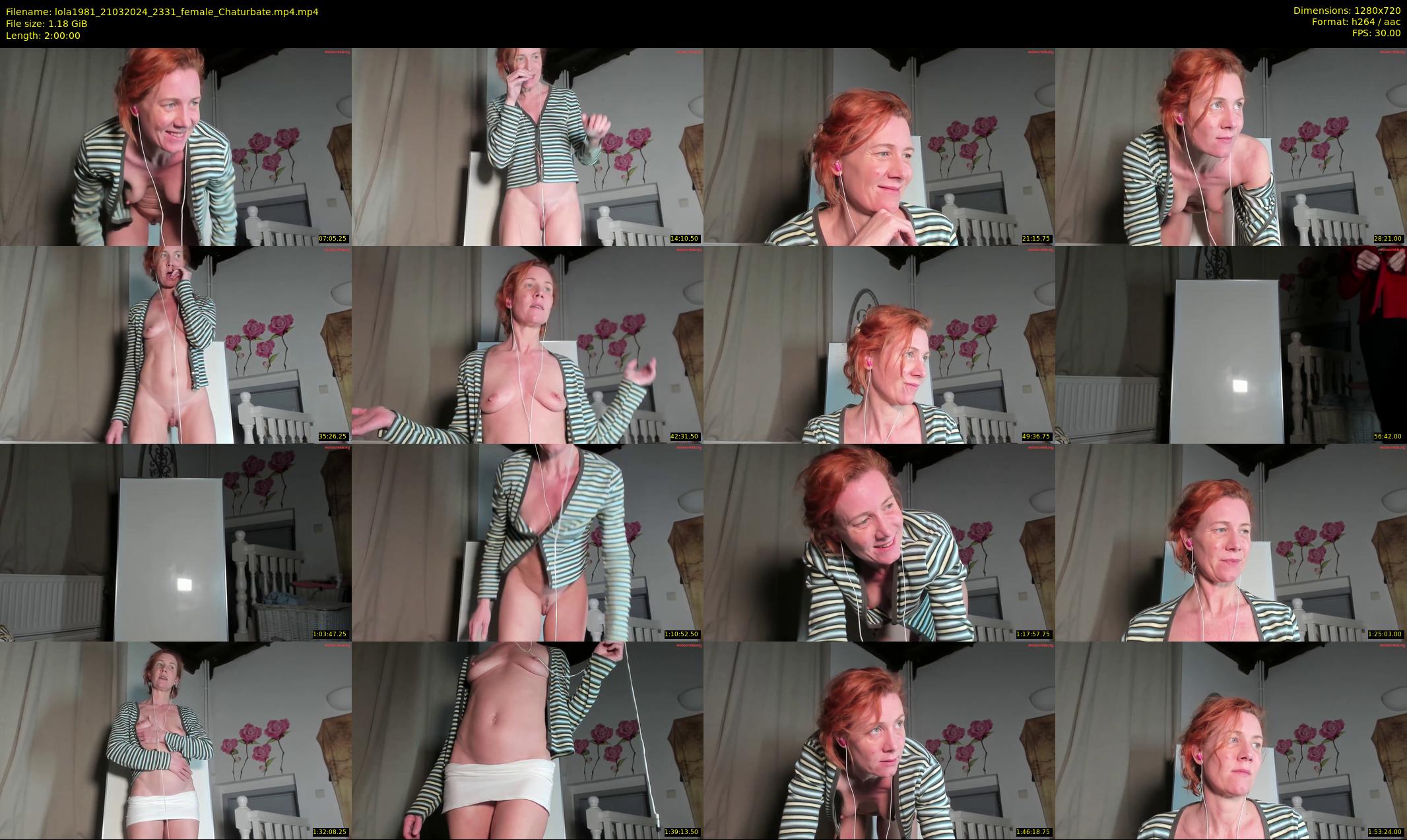 lola1981 — 120 minute Chaturbate female cam show recording, 720p, Mar 21, 2024